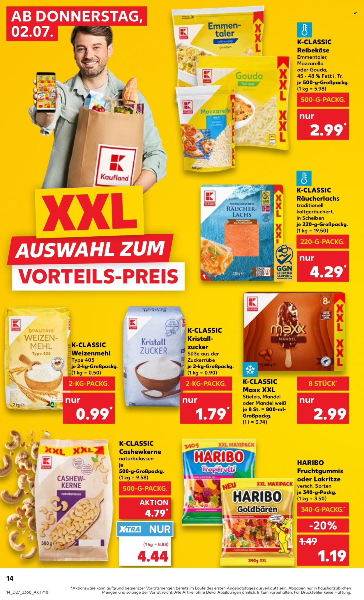 Kaufland Prospekte  - 2.7.2026 - 8.7.2026. Seite 14