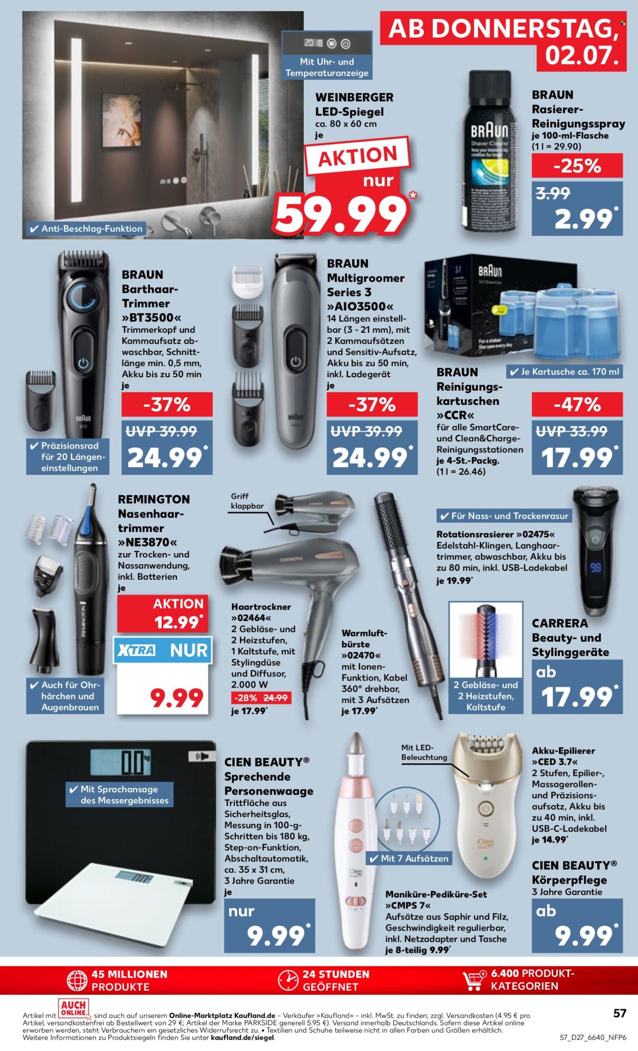 Kaufland Prospekte  - 2.7.2026 - 8.7.2026. Seite 57