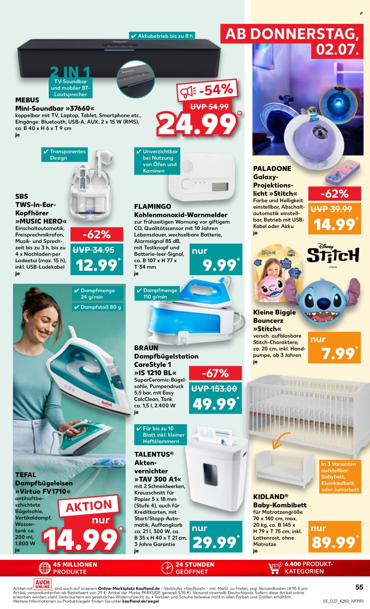 Kaufland Prospekte  - 2.7.2026 - 8.7.2026. Seite 55