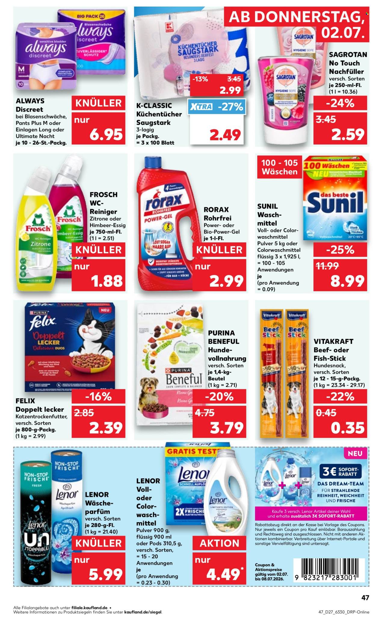 Kaufland Prospekte  - 2.7.2026 - 8.7.2026. Seite 45