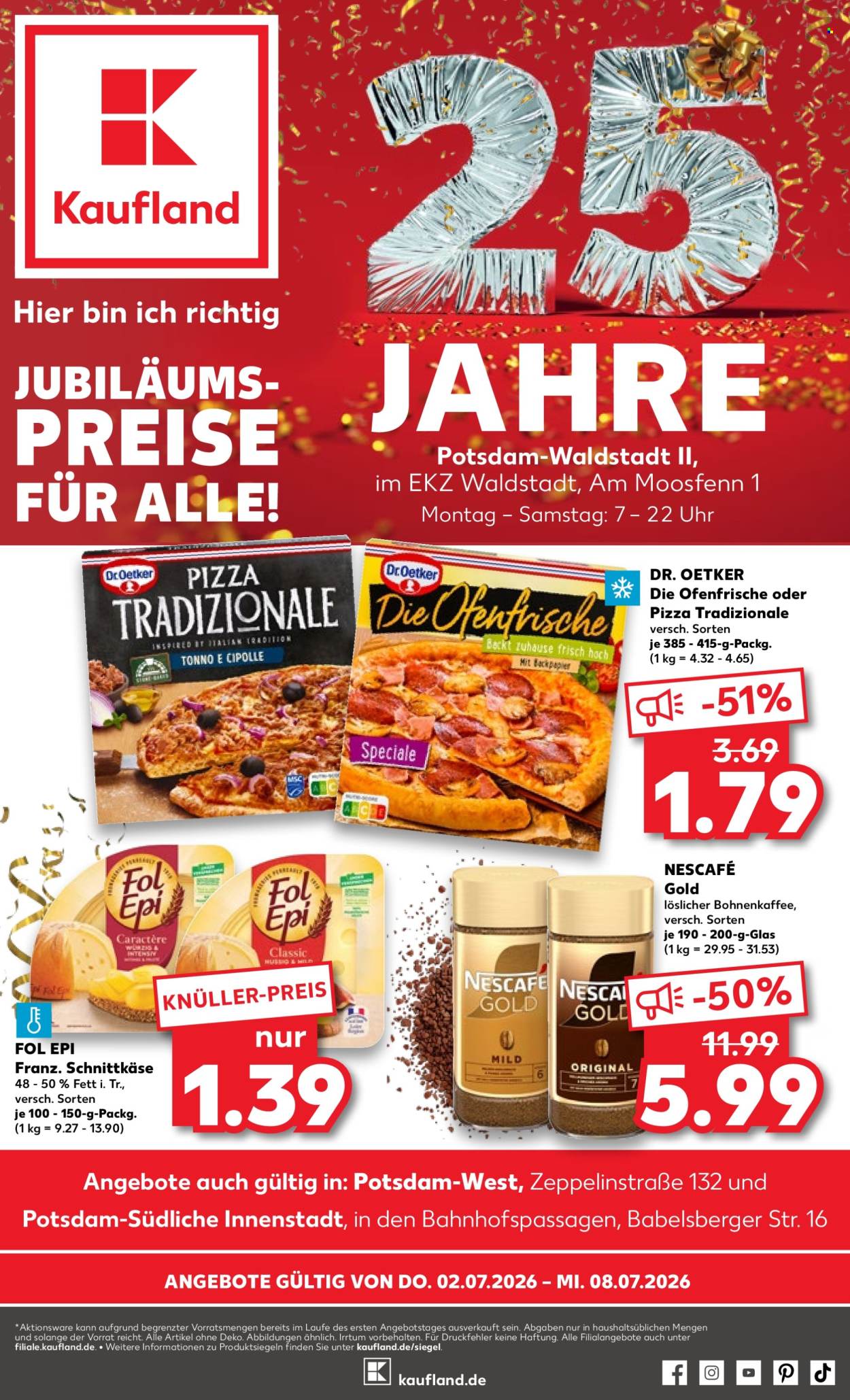 Kaufland Prospekte  - 2.7.2026 - 8.7.2026. Seite 1