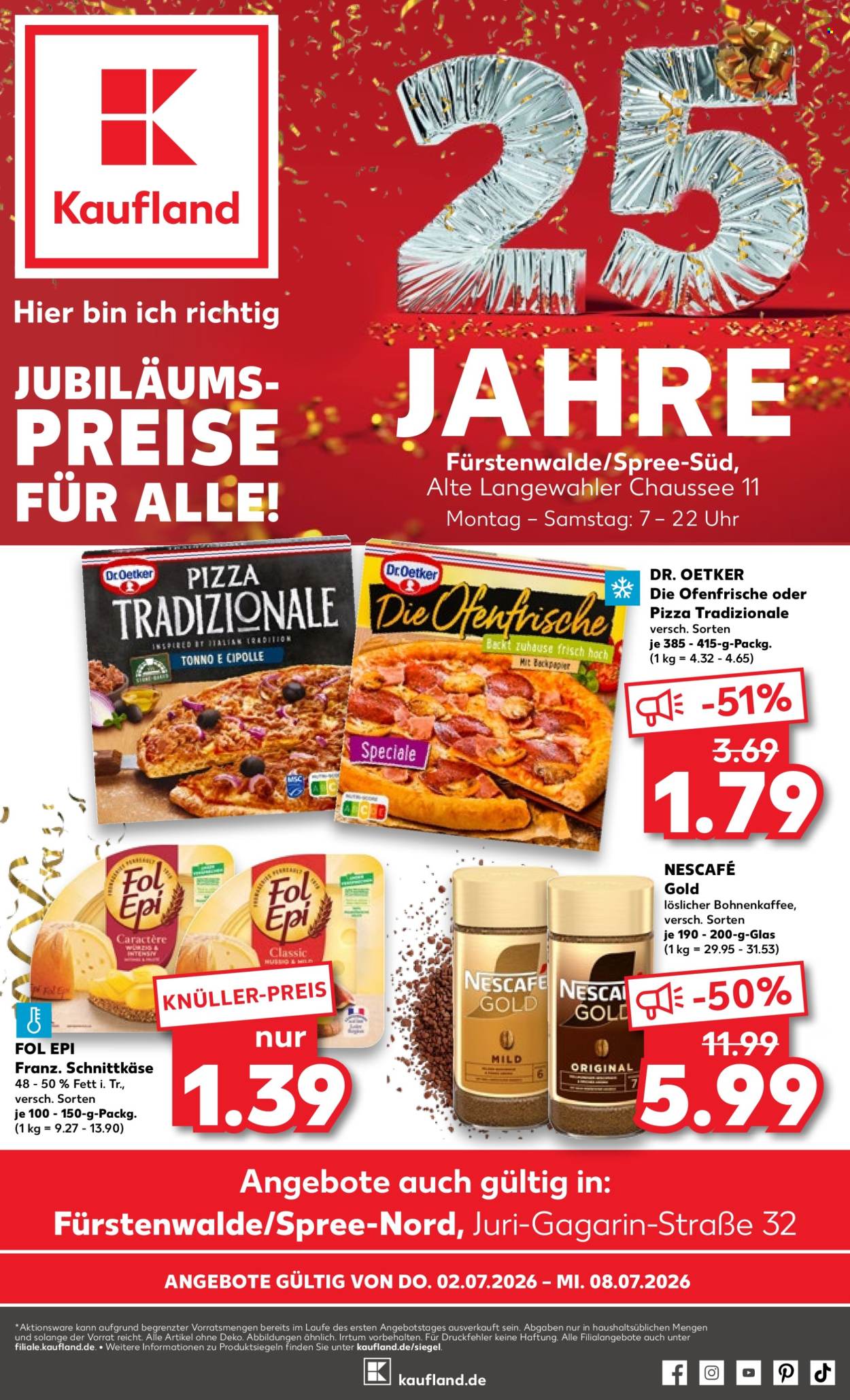 Kaufland Prospekte  - 2.7.2026 - 8.7.2026. Seite 1