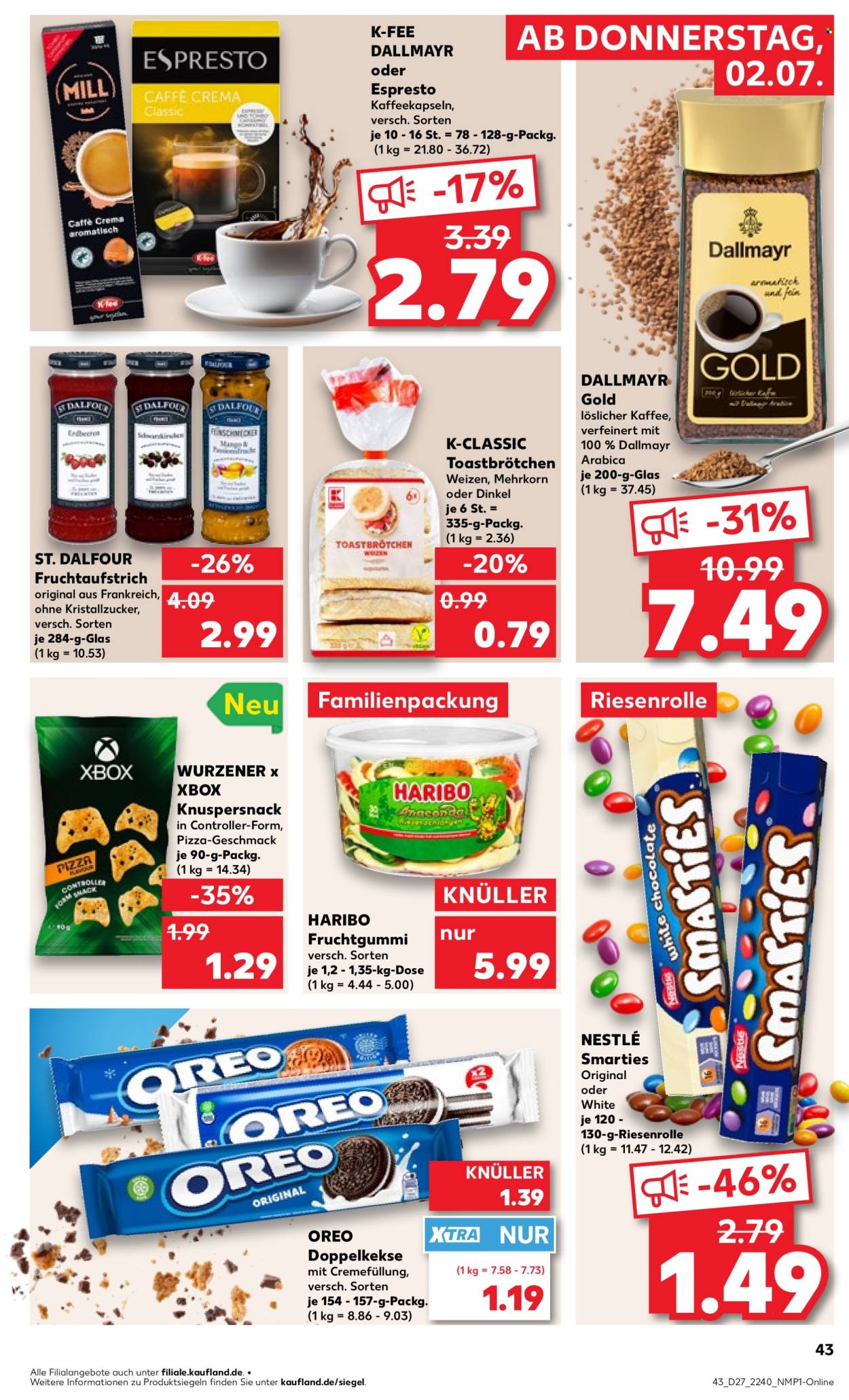 Kaufland Prospekte  - 2.7.2026 - 8.7.2026. Seite 43