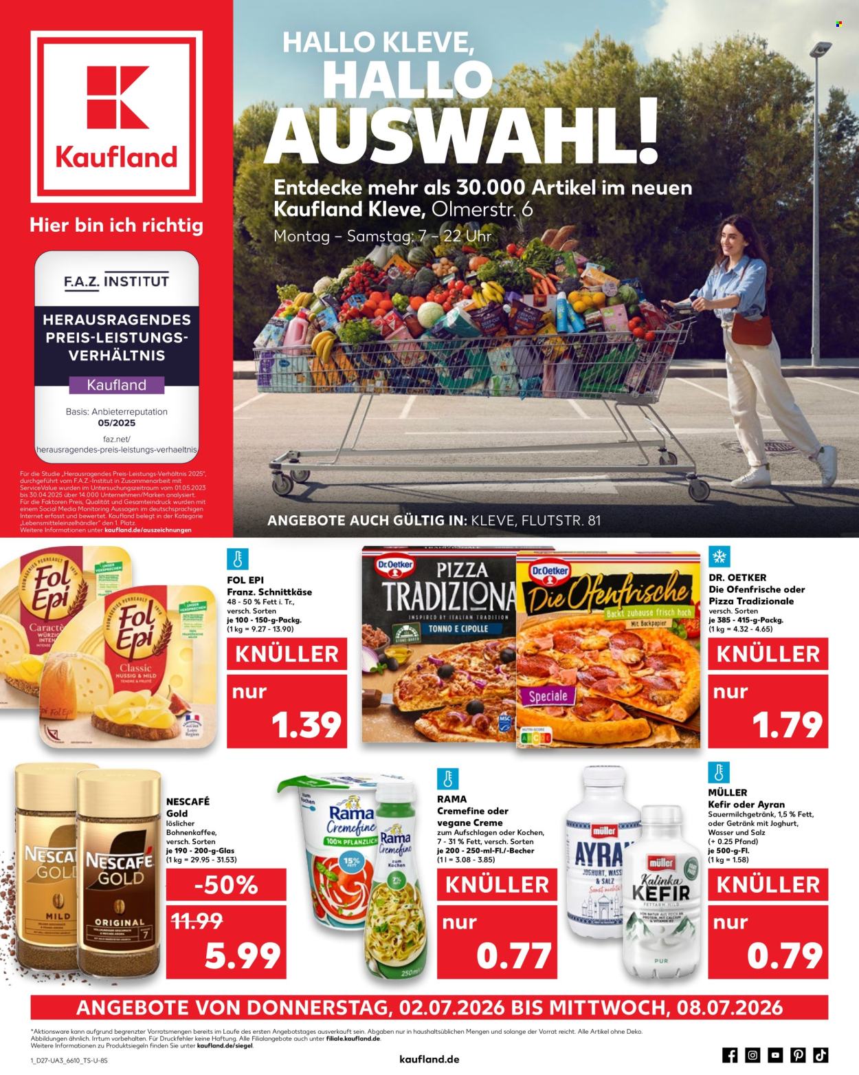 Kaufland Prospekte  - 2.7.2026 - 8.7.2026. Seite 1