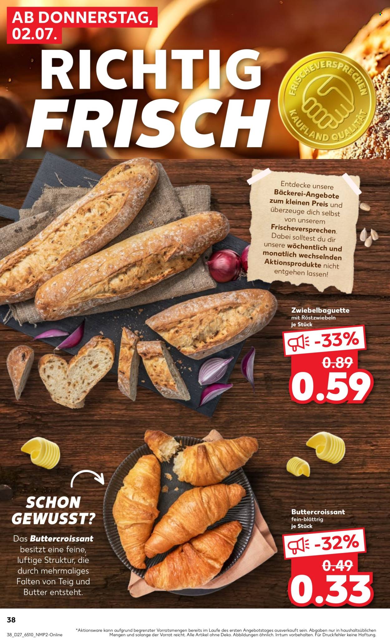 Kaufland Prospekte  - 2.7.2026 - 8.7.2026. Seite 38