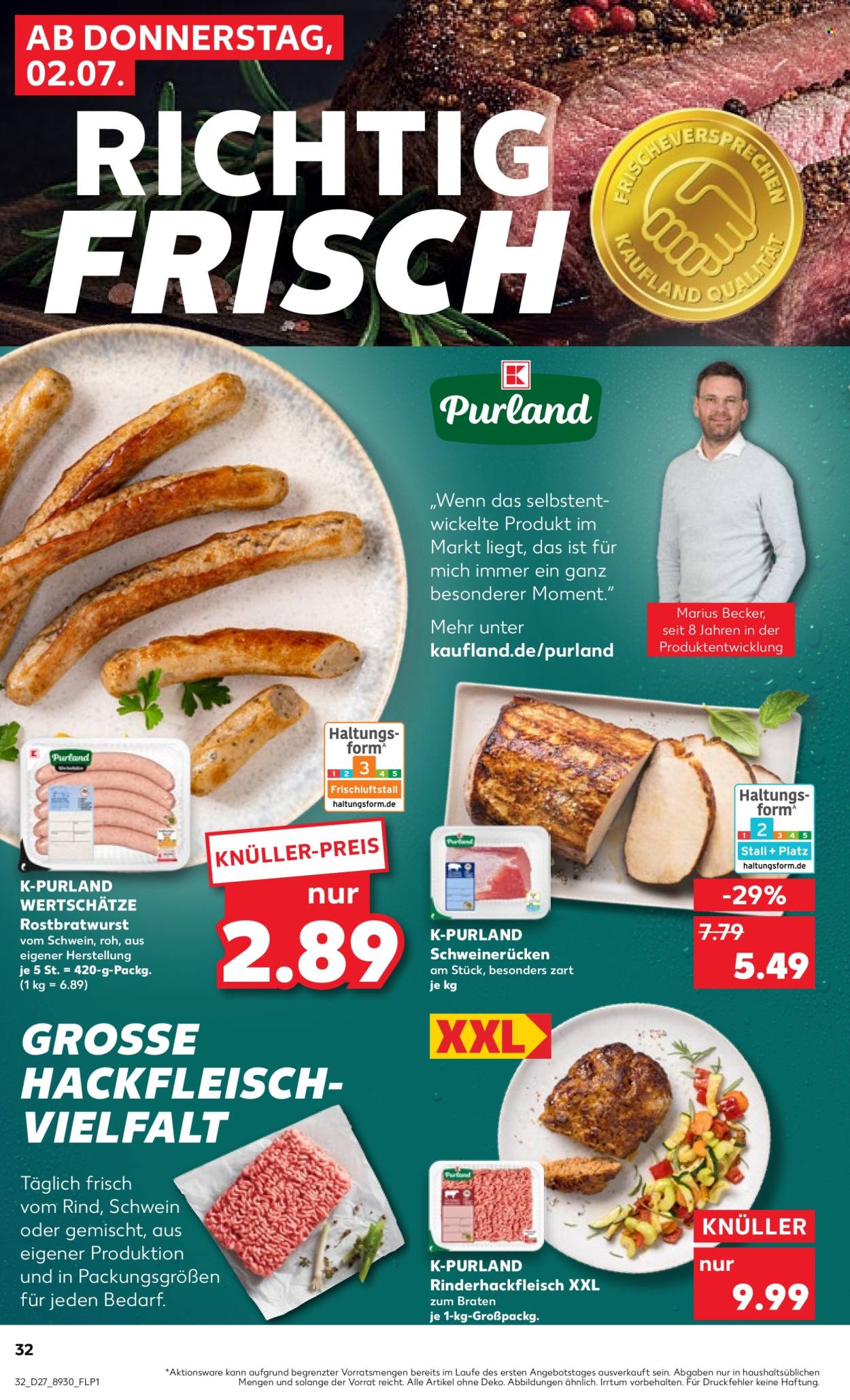 Kaufland Prospekte  - 2.7.2026 - 8.7.2026. Seite 32