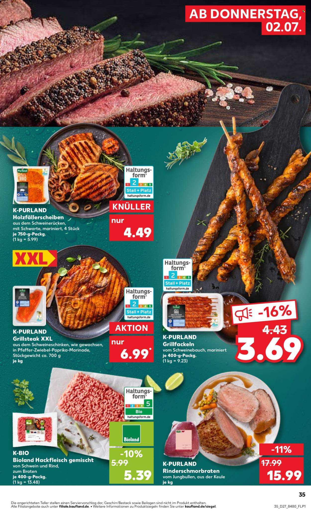 Kaufland Prospekte  - 2.7.2026 - 8.7.2026. Seite 35