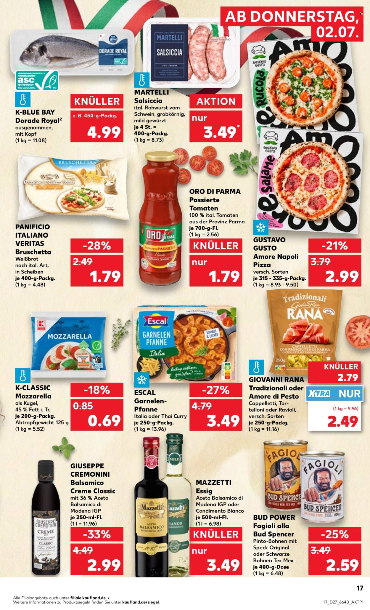 Kaufland Prospekte  - 2.7.2026 - 8.7.2026. Seite 17