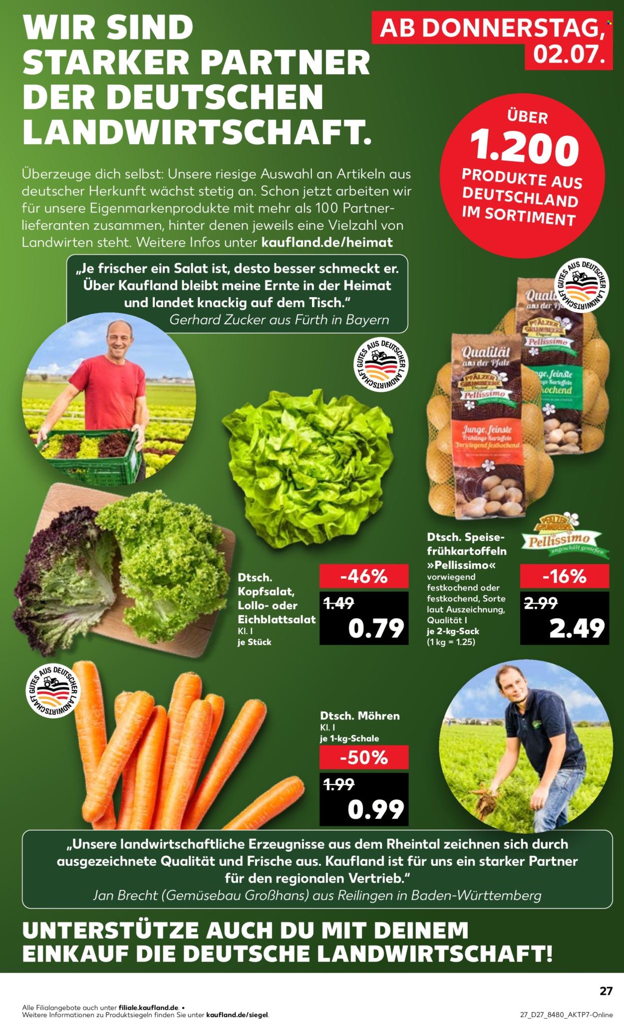 Kaufland Prospekte  - 2.7.2026 - 8.7.2026. Seite 27