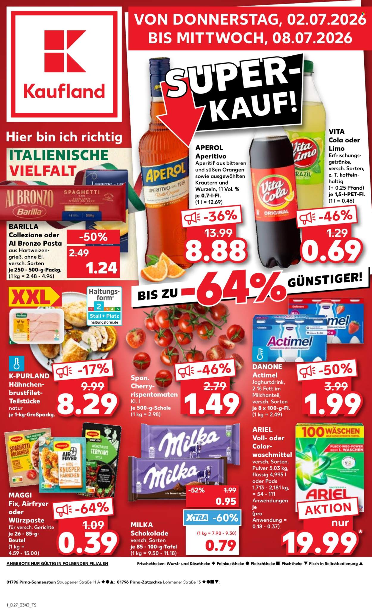 Kaufland Prospekte  - 2.7.2026 - 8.7.2026. Seite 1