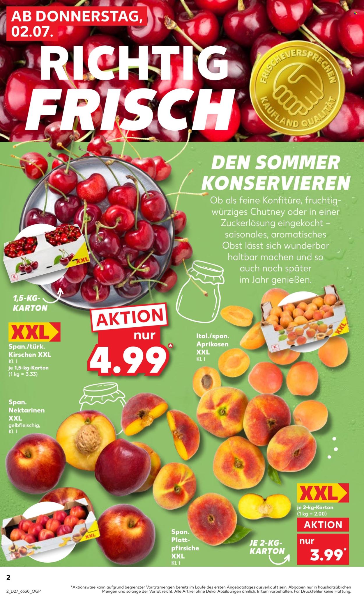 Kaufland Prospekte  - 2.7.2026 - 8.7.2026. Seite 2