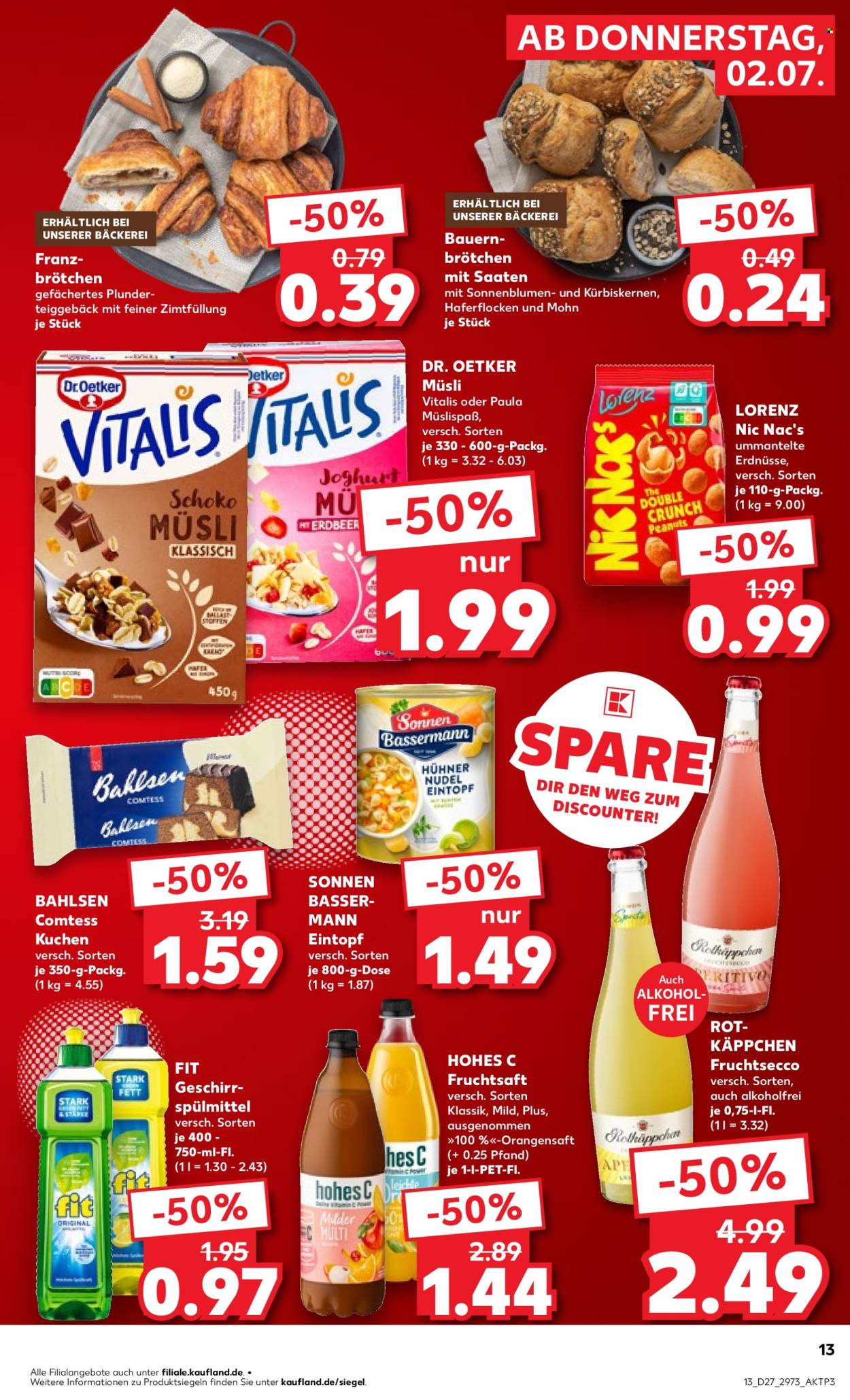 Kaufland Prospekte  - 2.7.2026 - 8.7.2026. Seite 13