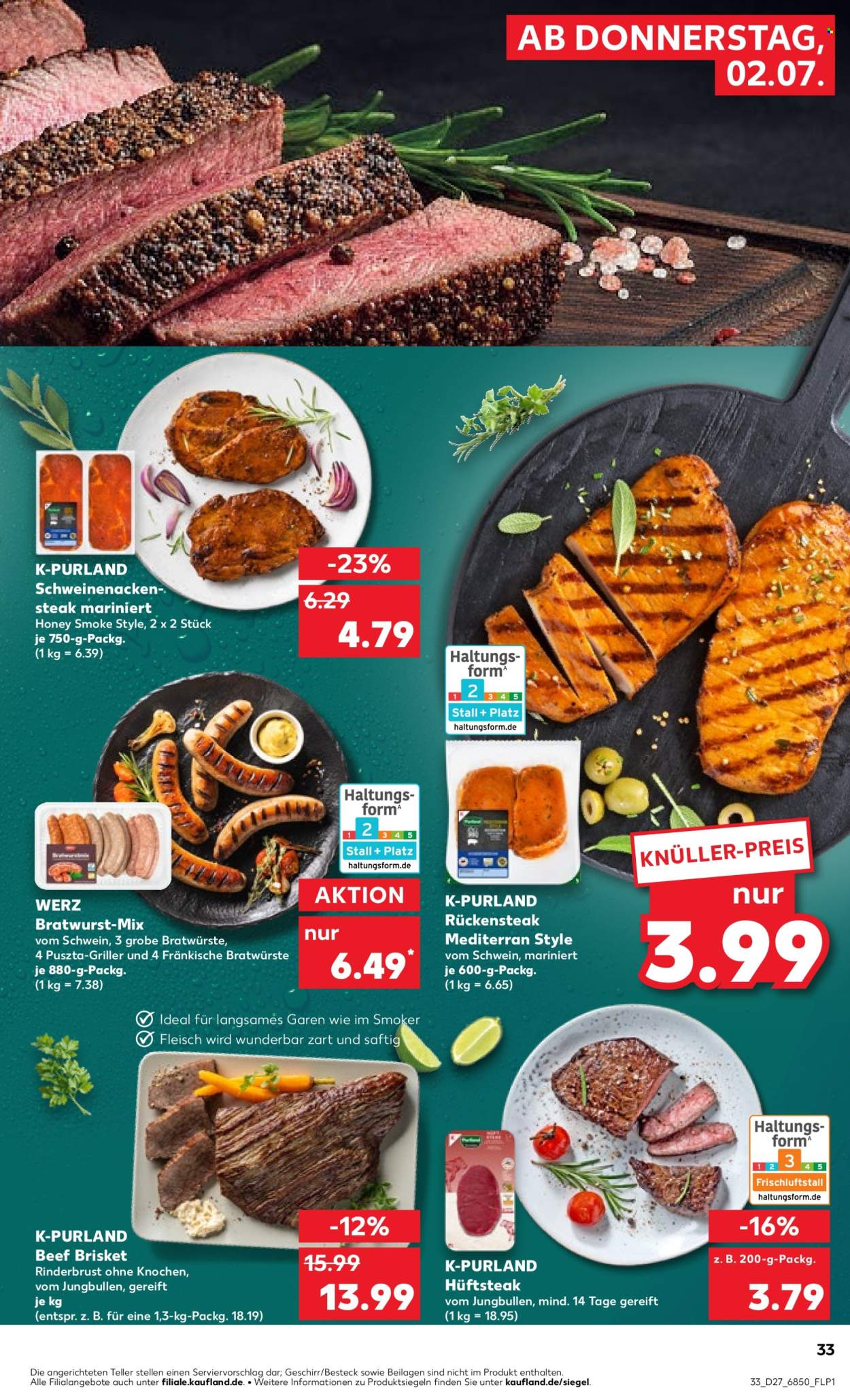 Kaufland Prospekte  - 2.7.2026 - 8.7.2026. Seite 33