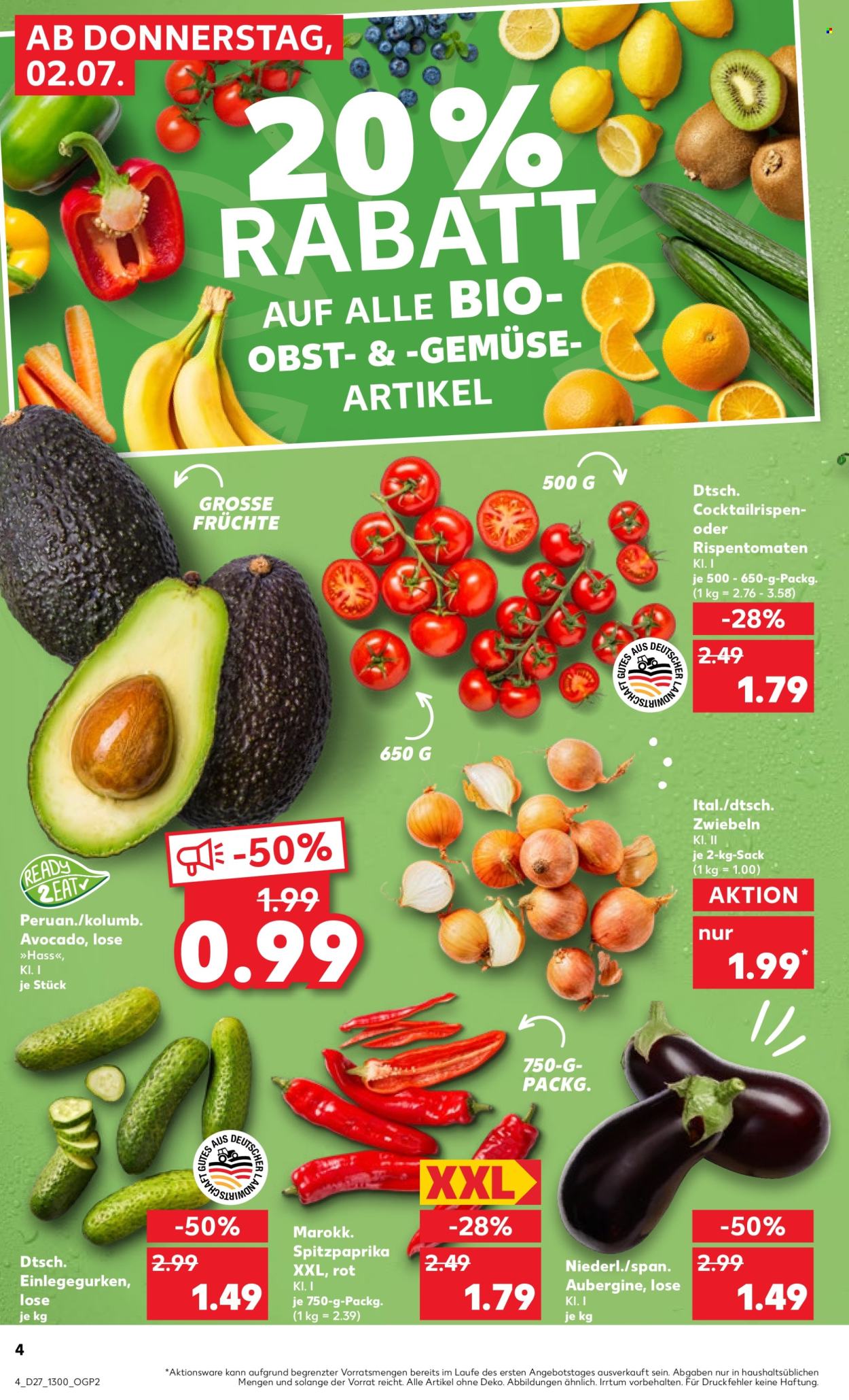Kaufland Prospekte  - 2.7.2026 - 8.7.2026. Seite 4