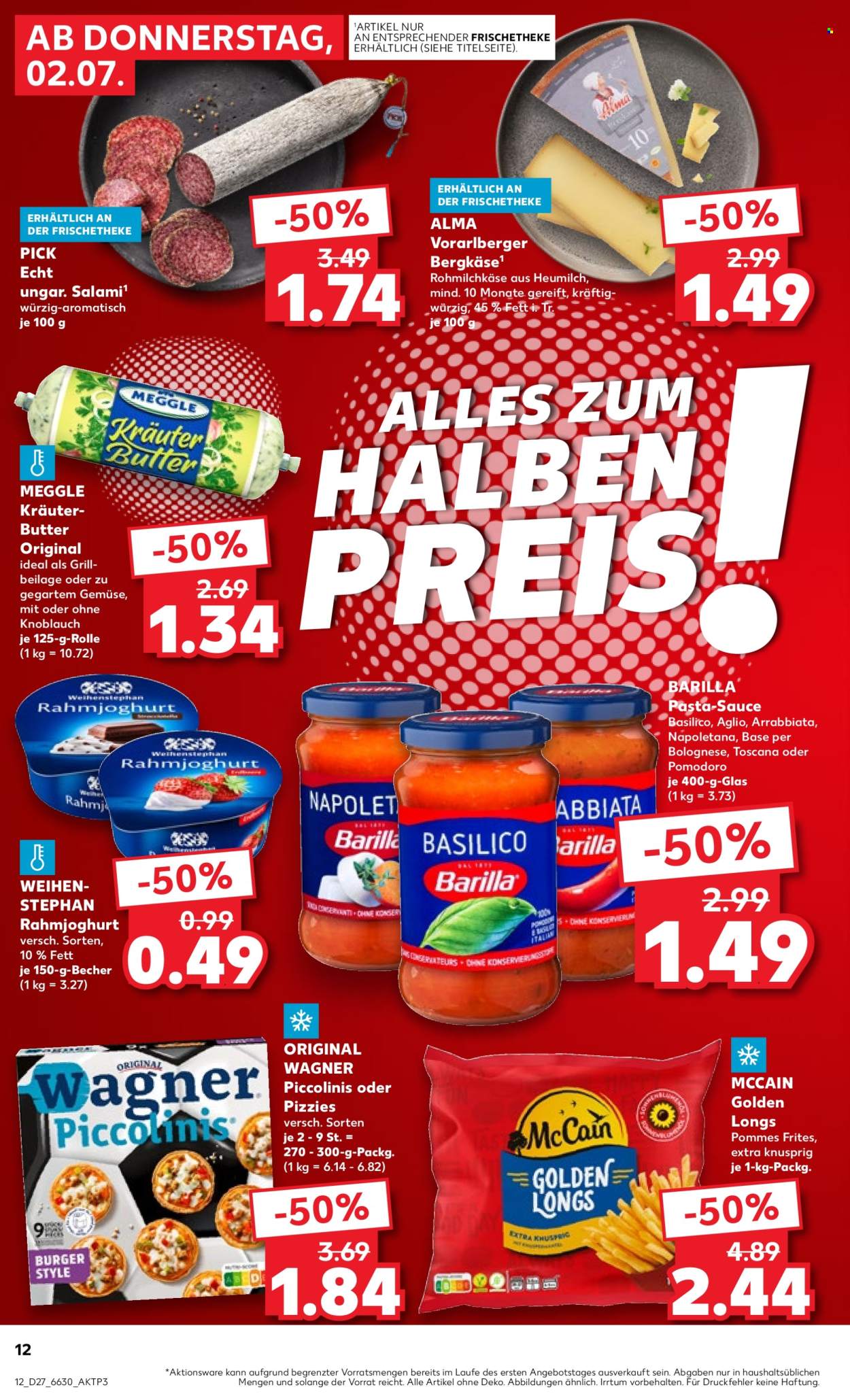 Kaufland Prospekte  - 2.7.2026 - 8.7.2026. Seite 12