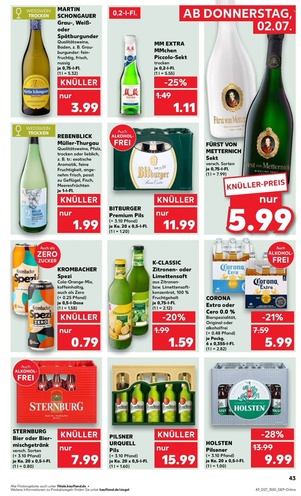 Kaufland Prospekte  - 2.7.2026 - 8.7.2026. Seite 43