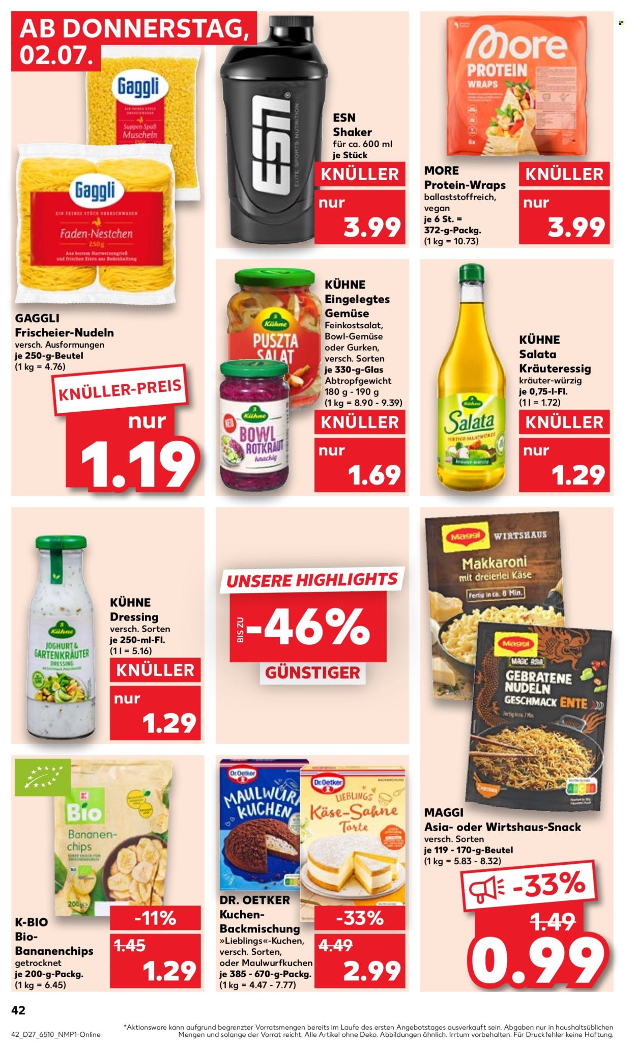 Kaufland Prospekte  - 2.7.2026 - 8.7.2026. Seite 42