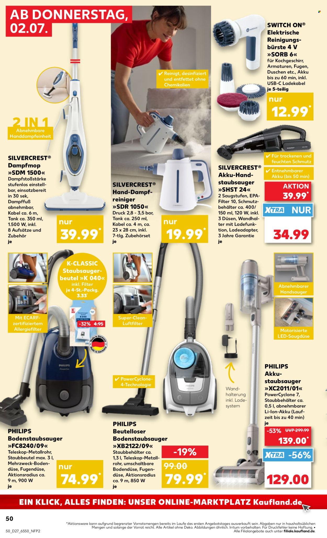 Kaufland Prospekte  - 2.7.2026 - 8.7.2026. Seite 50