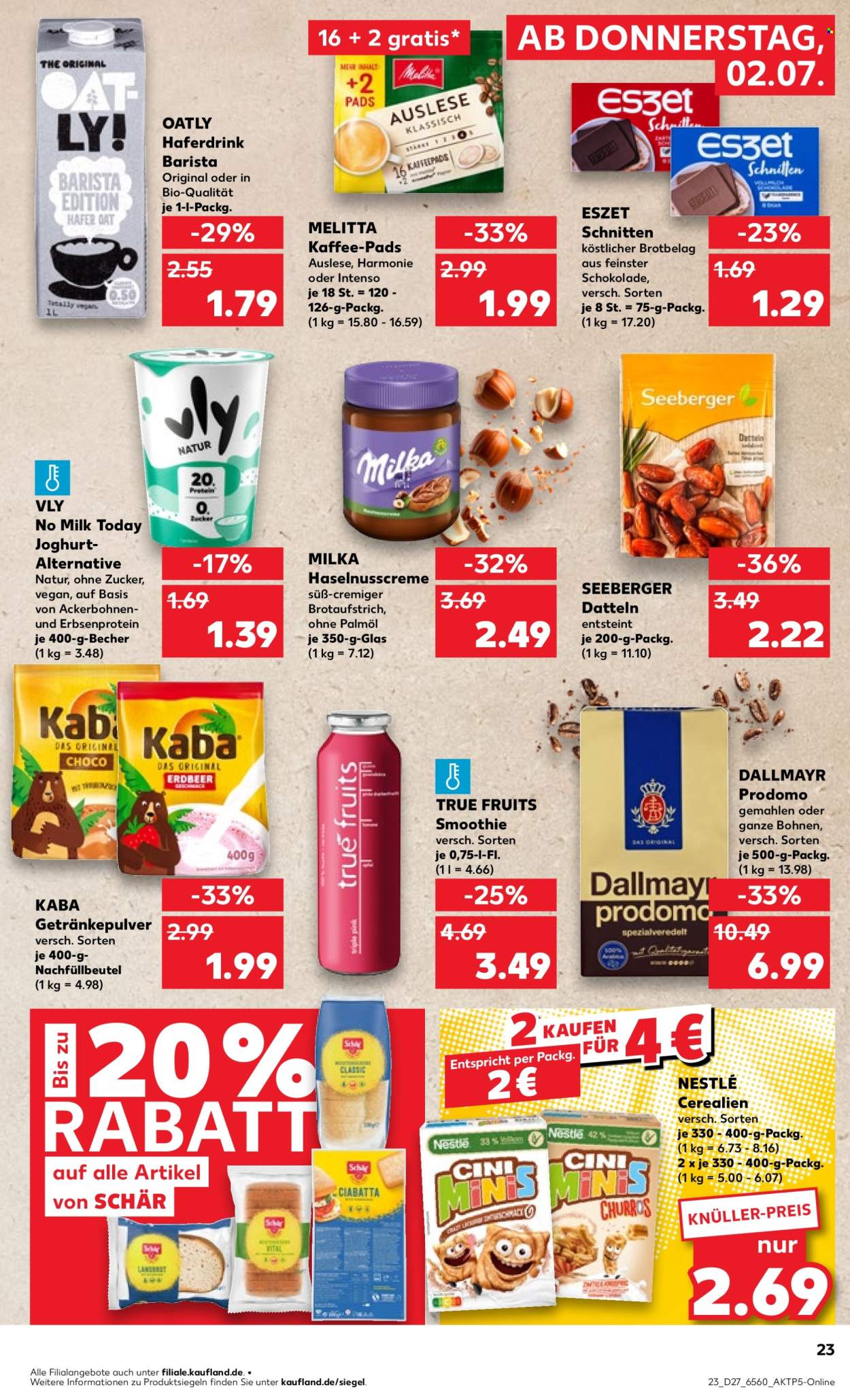 Kaufland Prospekte  - 2.7.2026 - 8.7.2026. Seite 23