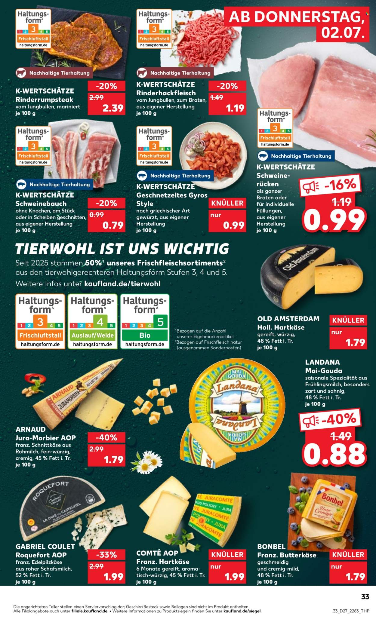 Kaufland Prospekte  - 2.7.2026 - 8.7.2026. Seite 33