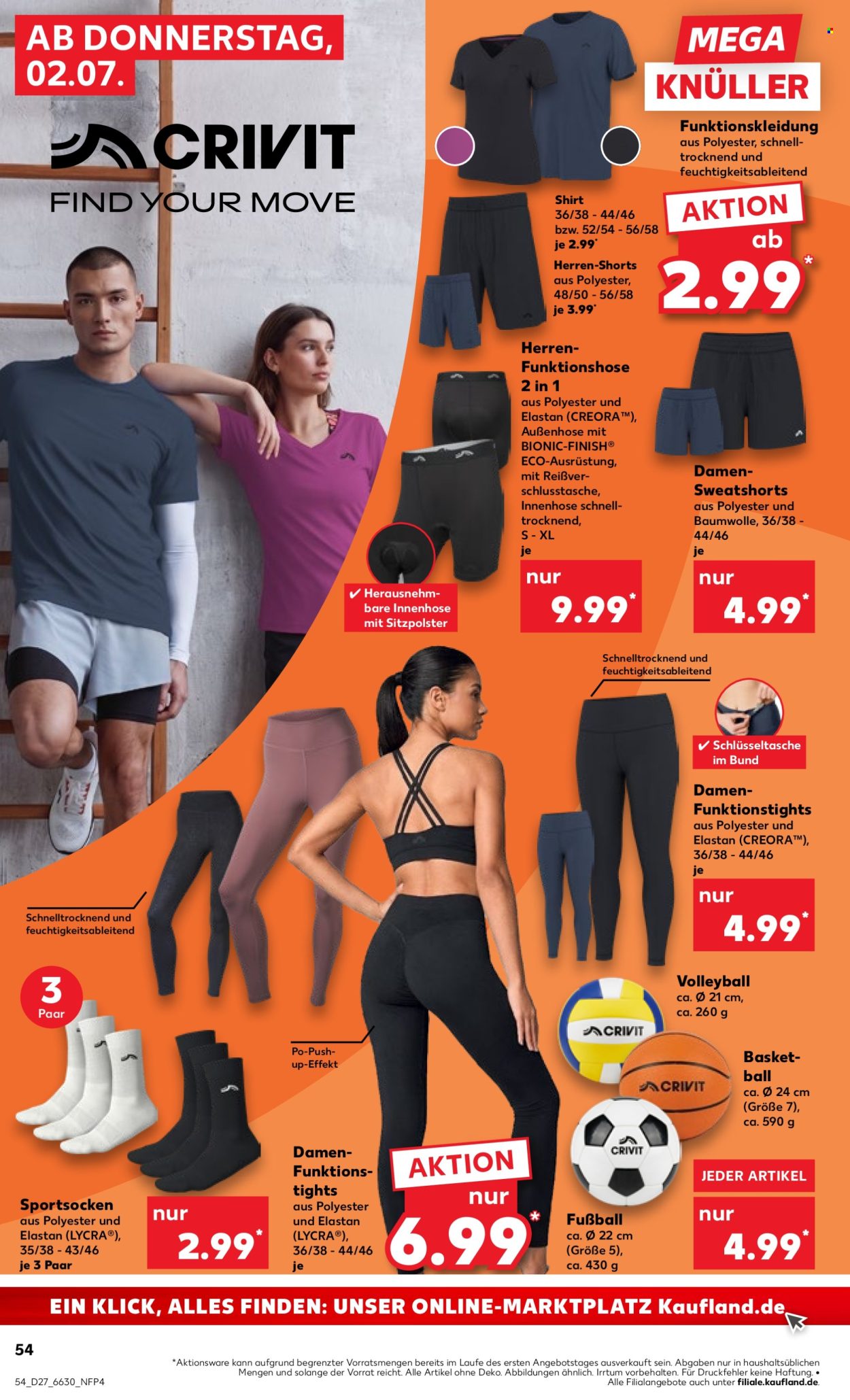 Kaufland Prospekte  - 2.7.2026 - 8.7.2026. Seite 54