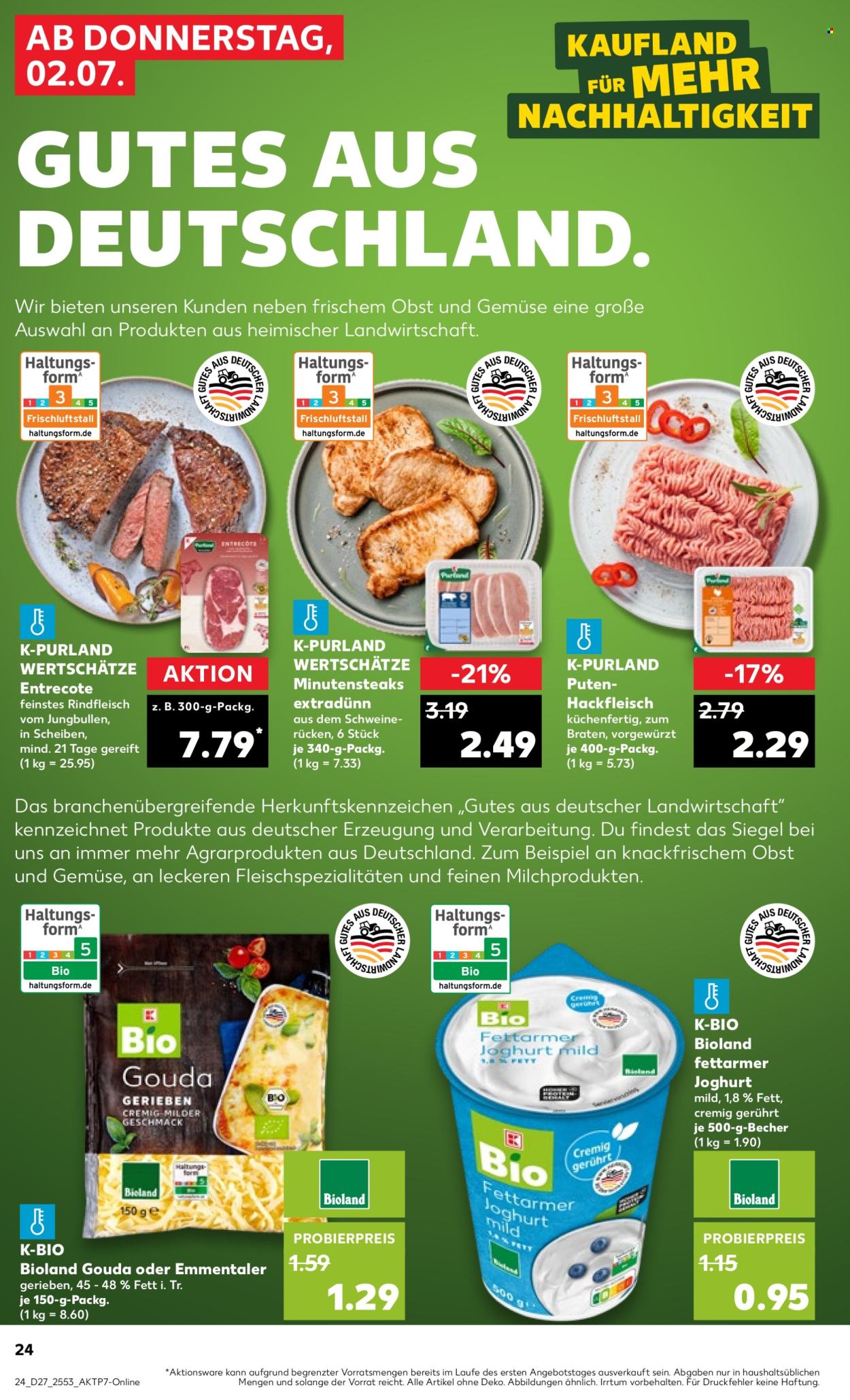 Kaufland Prospekte  - 2.7.2026 - 8.7.2026. Seite 24