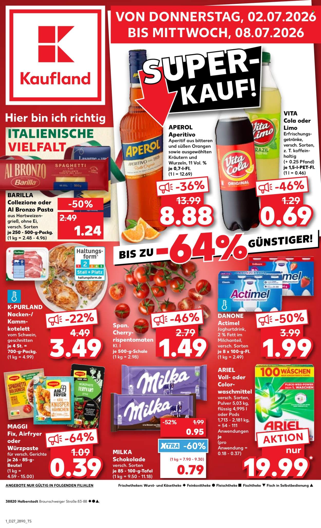 Kaufland Prospekte  - 2.7.2026 - 8.7.2026. Seite 1