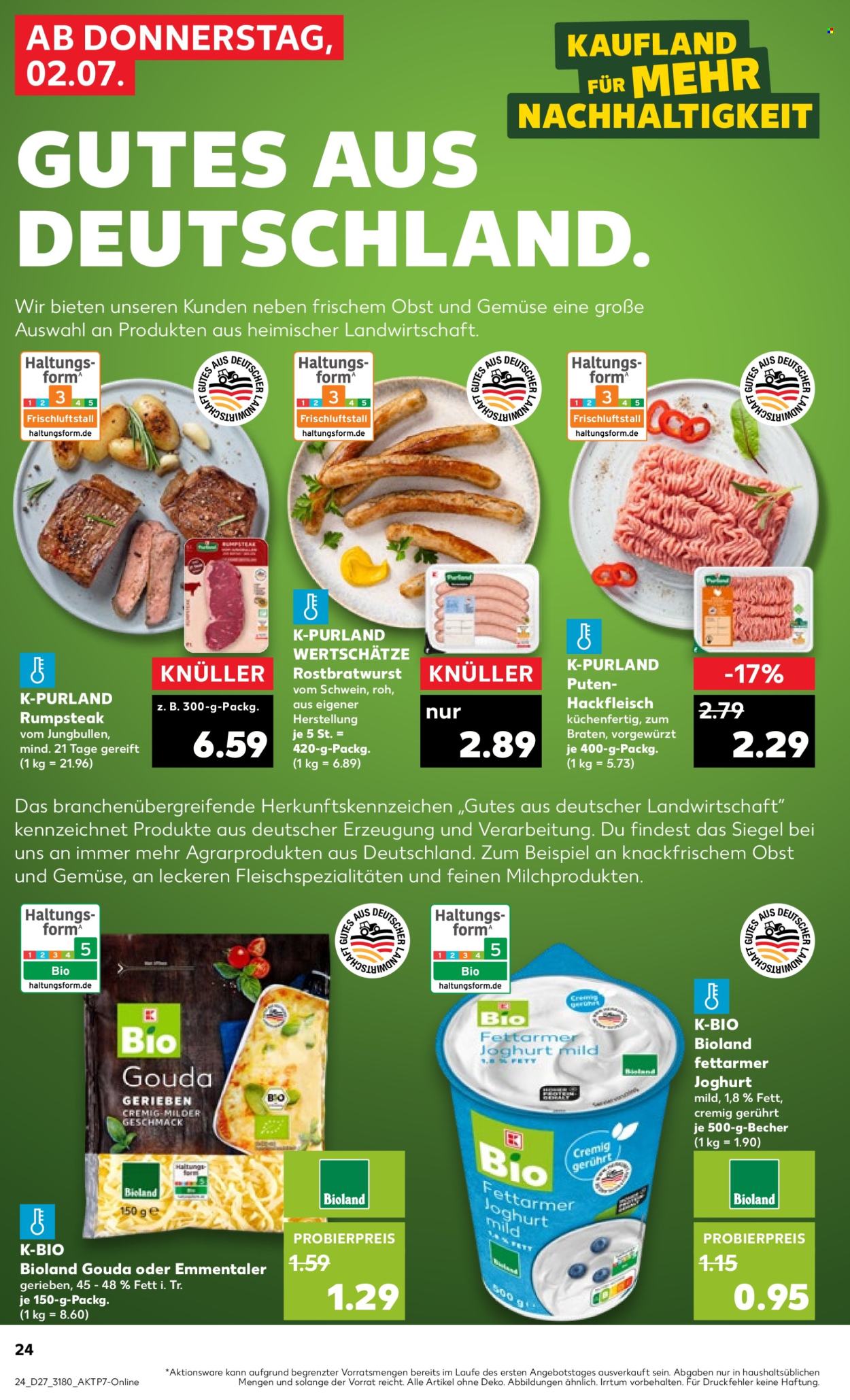Kaufland Prospekte  - 2.7.2026 - 8.7.2026. Seite 24