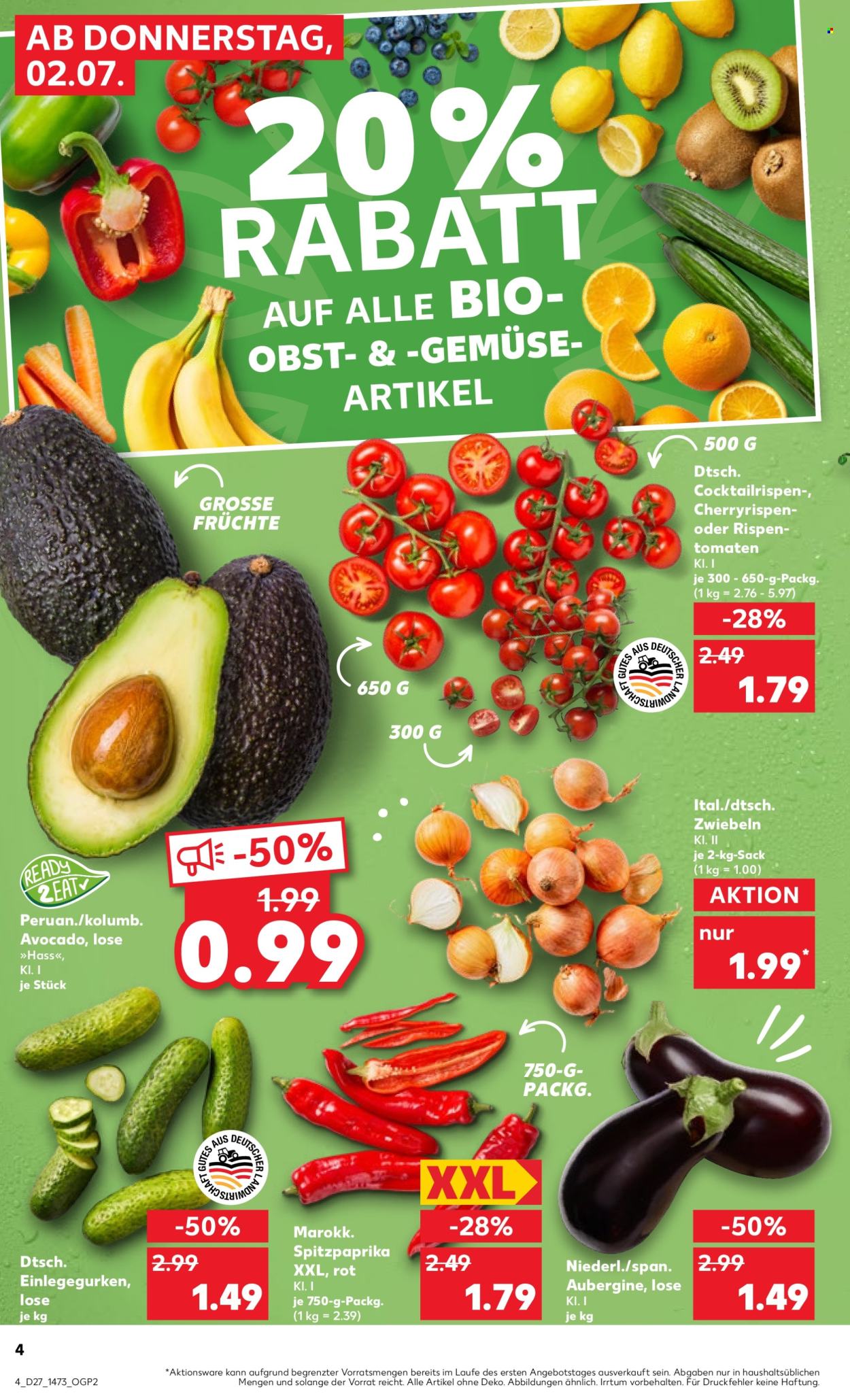 Kaufland Prospekte  - 2.7.2026 - 8.7.2026. Seite 4