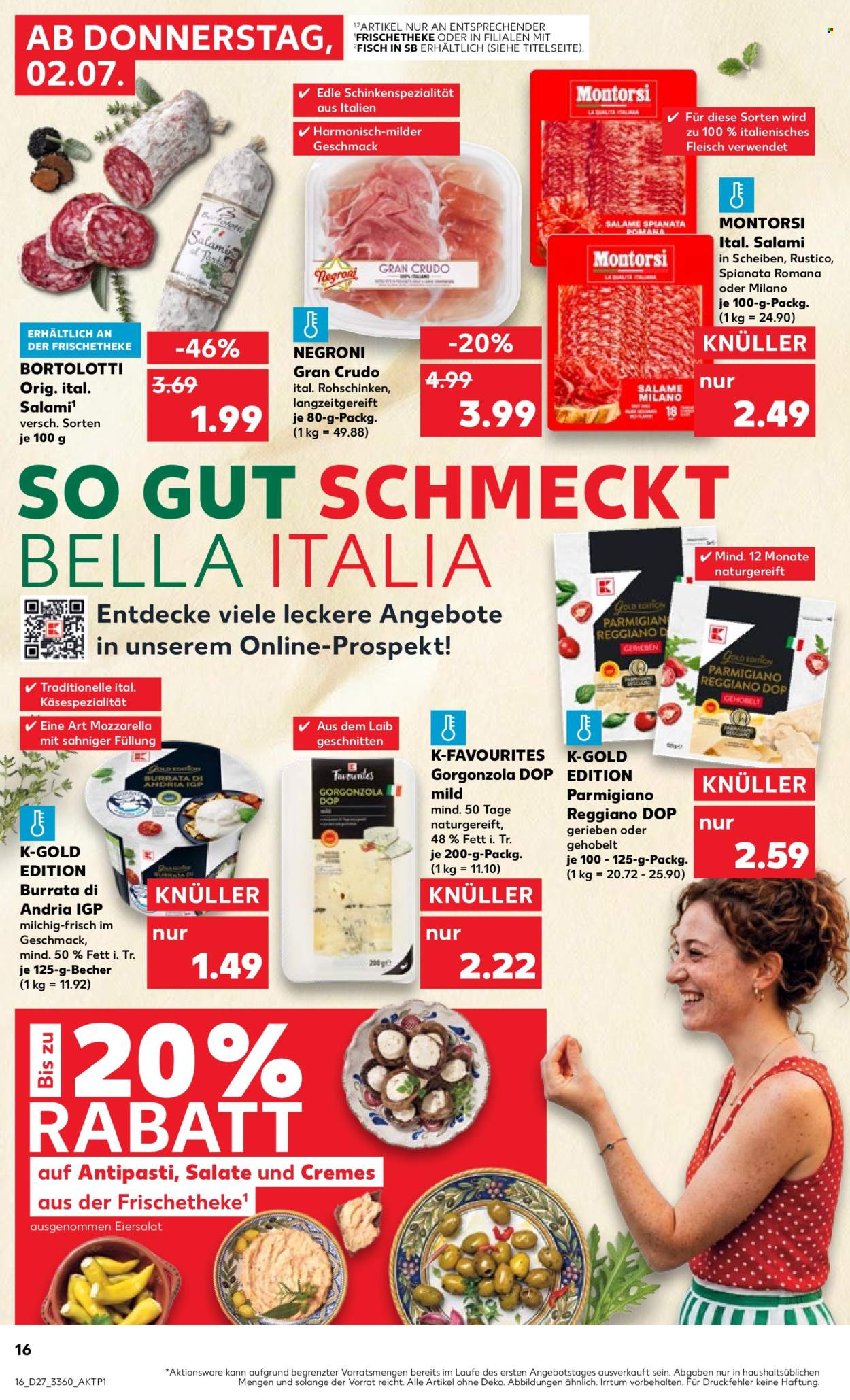 Kaufland Prospekte  - 2.7.2026 - 8.7.2026. Seite 16