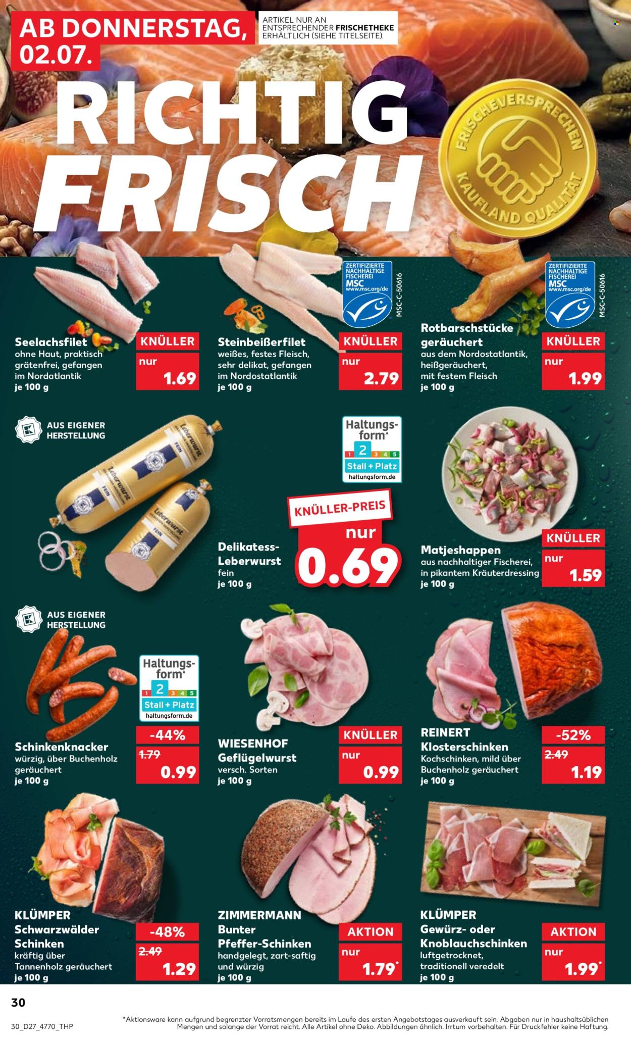 Kaufland Prospekte  - 2.7.2026 - 8.7.2026. Seite 30