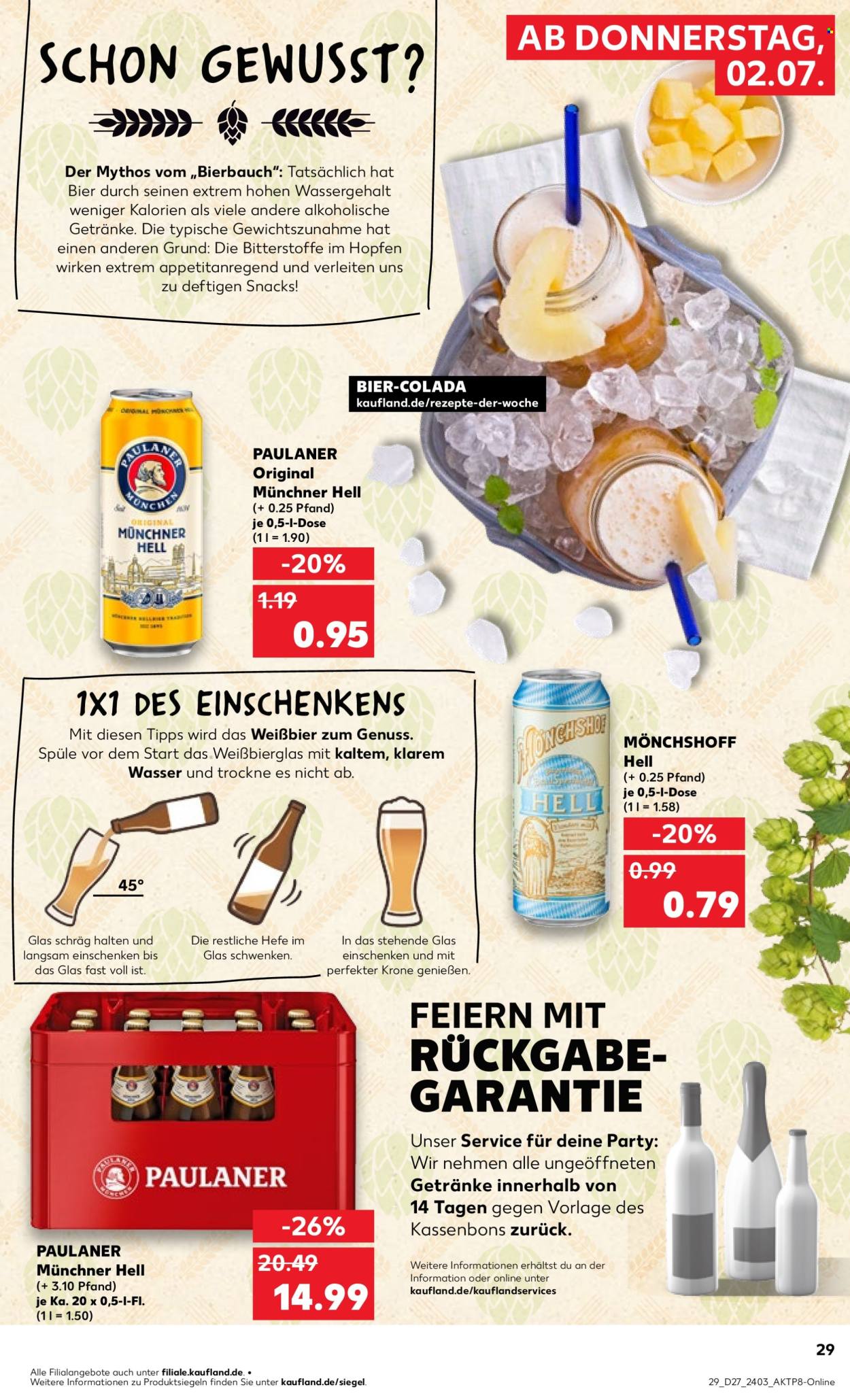 Kaufland Prospekte  - 2.7.2026 - 8.7.2026. Seite 29
