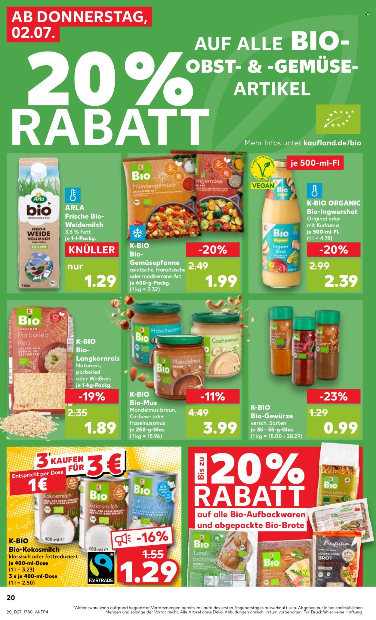 Kaufland Prospekte  - 2.7.2026 - 8.7.2026. Seite 20