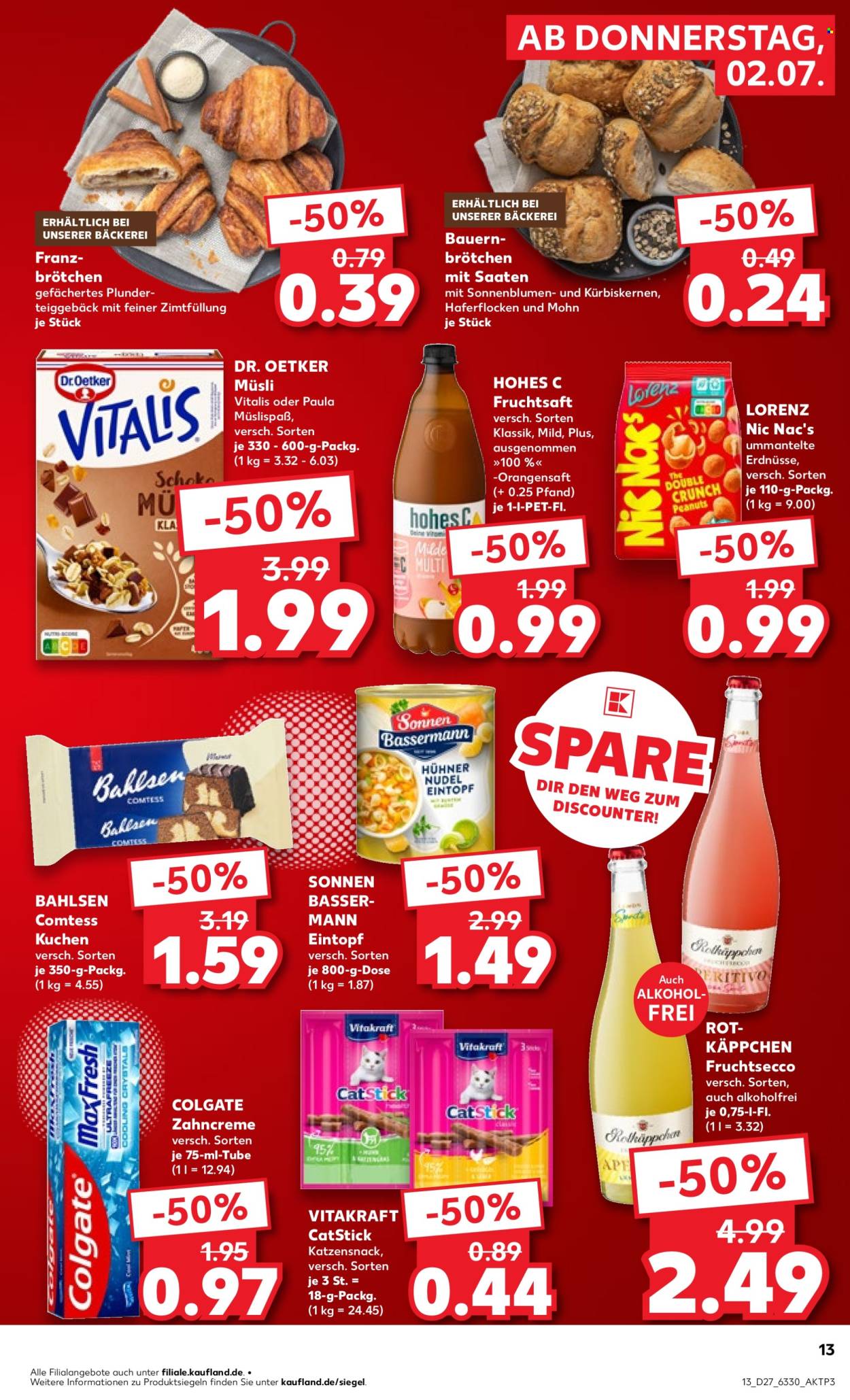 Kaufland Prospekte  - 2.7.2026 - 8.7.2026. Seite 13