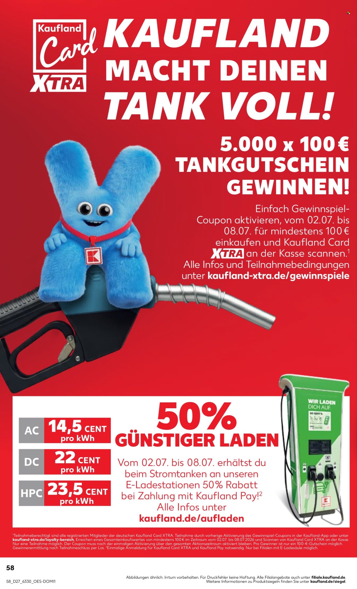 Kaufland Prospekte  - 2.7.2026 - 8.7.2026. Seite 58