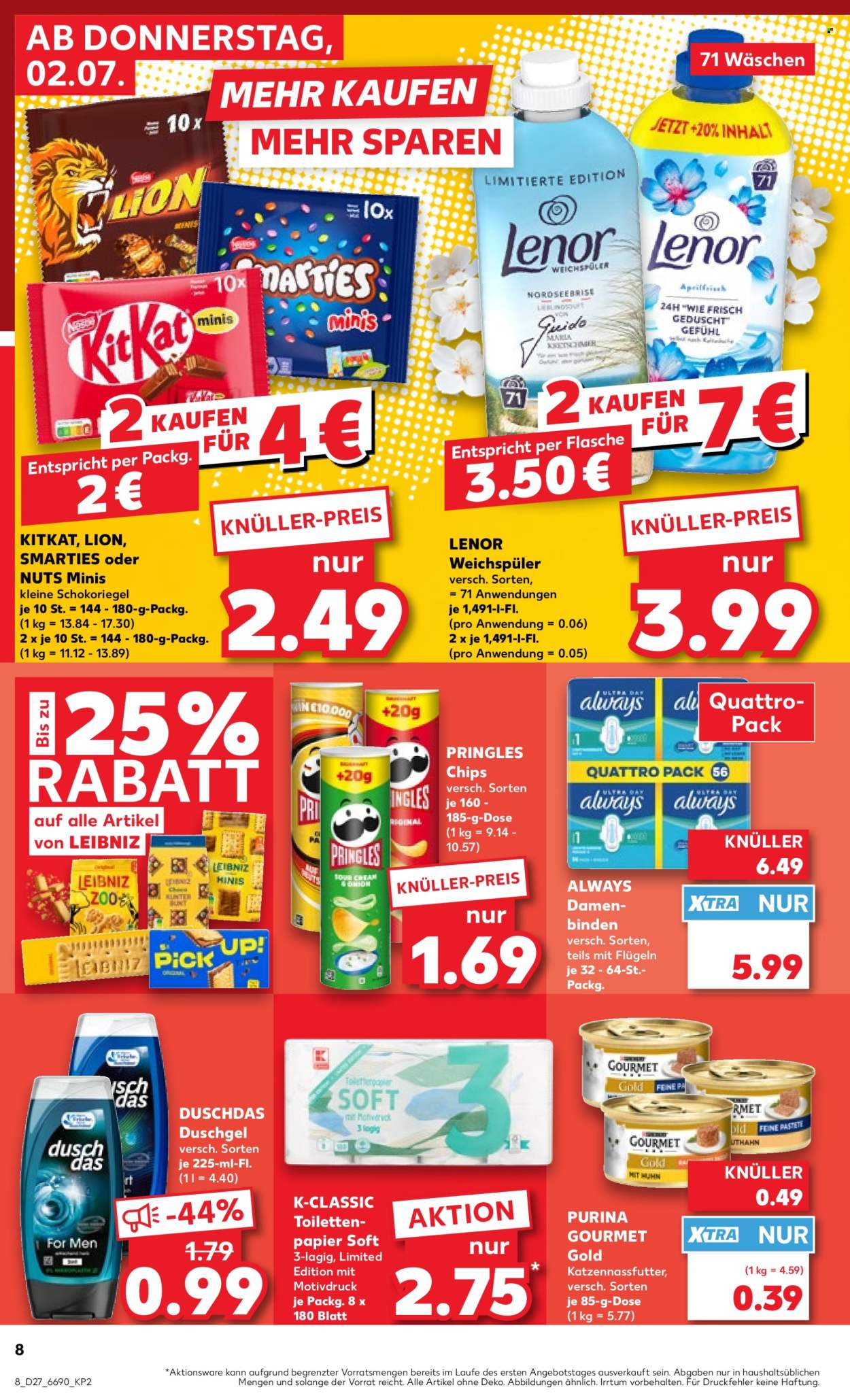 Kaufland Prospekte  - 2.7.2026 - 8.7.2026. Seite 8