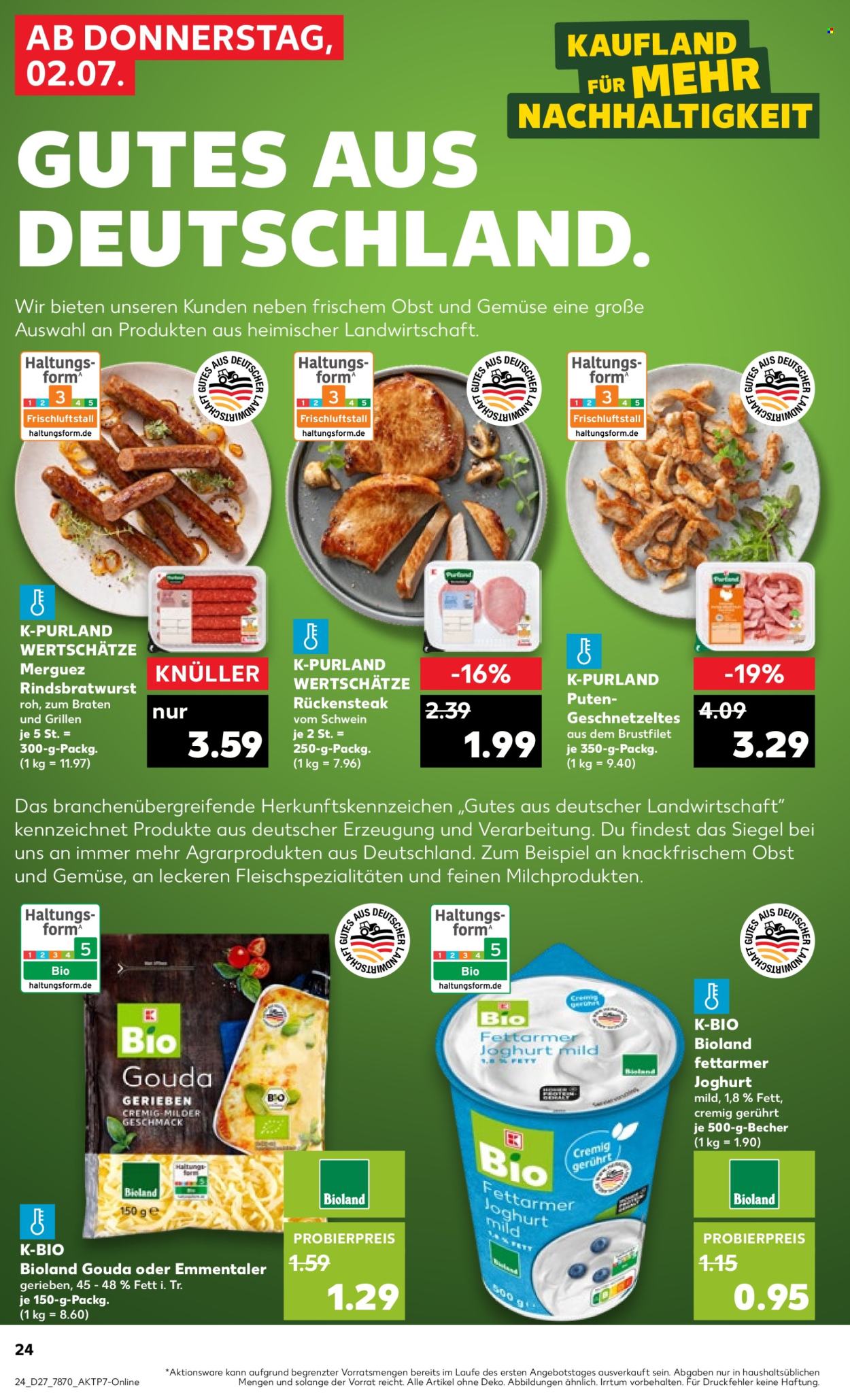Kaufland Prospekte  - 2.7.2026 - 8.7.2026. Seite 24