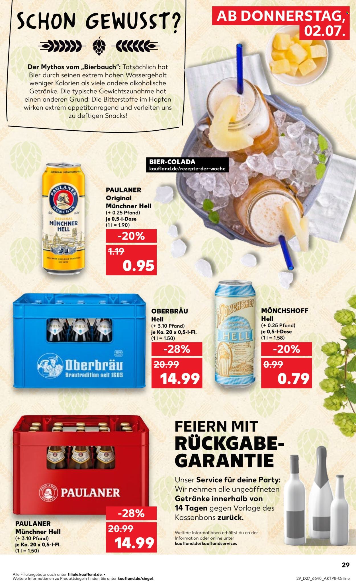 Kaufland Prospekte  - 2.7.2026 - 8.7.2026. Seite 29