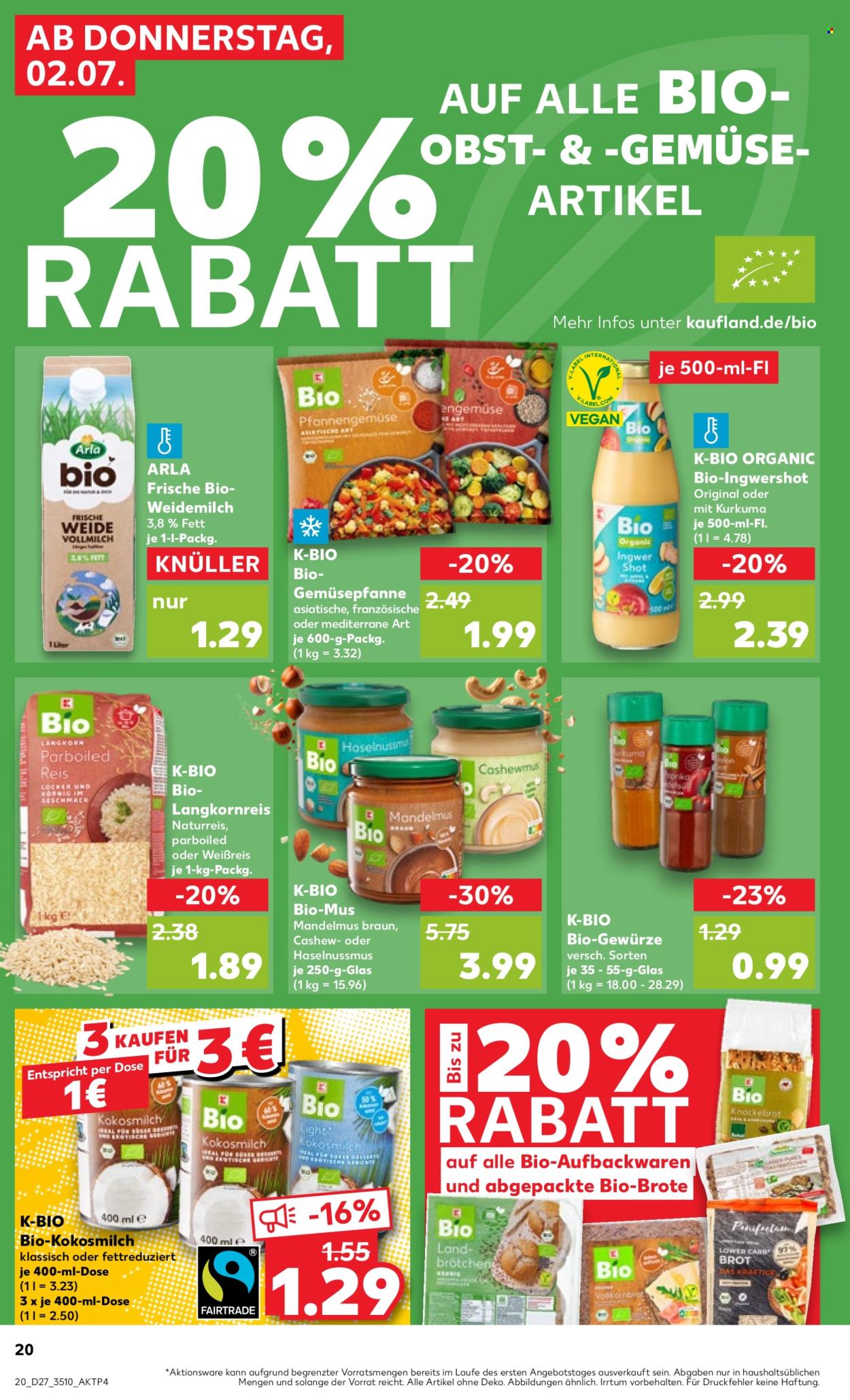 Kaufland Prospekte  - 2.7.2026 - 8.7.2026. Seite 20