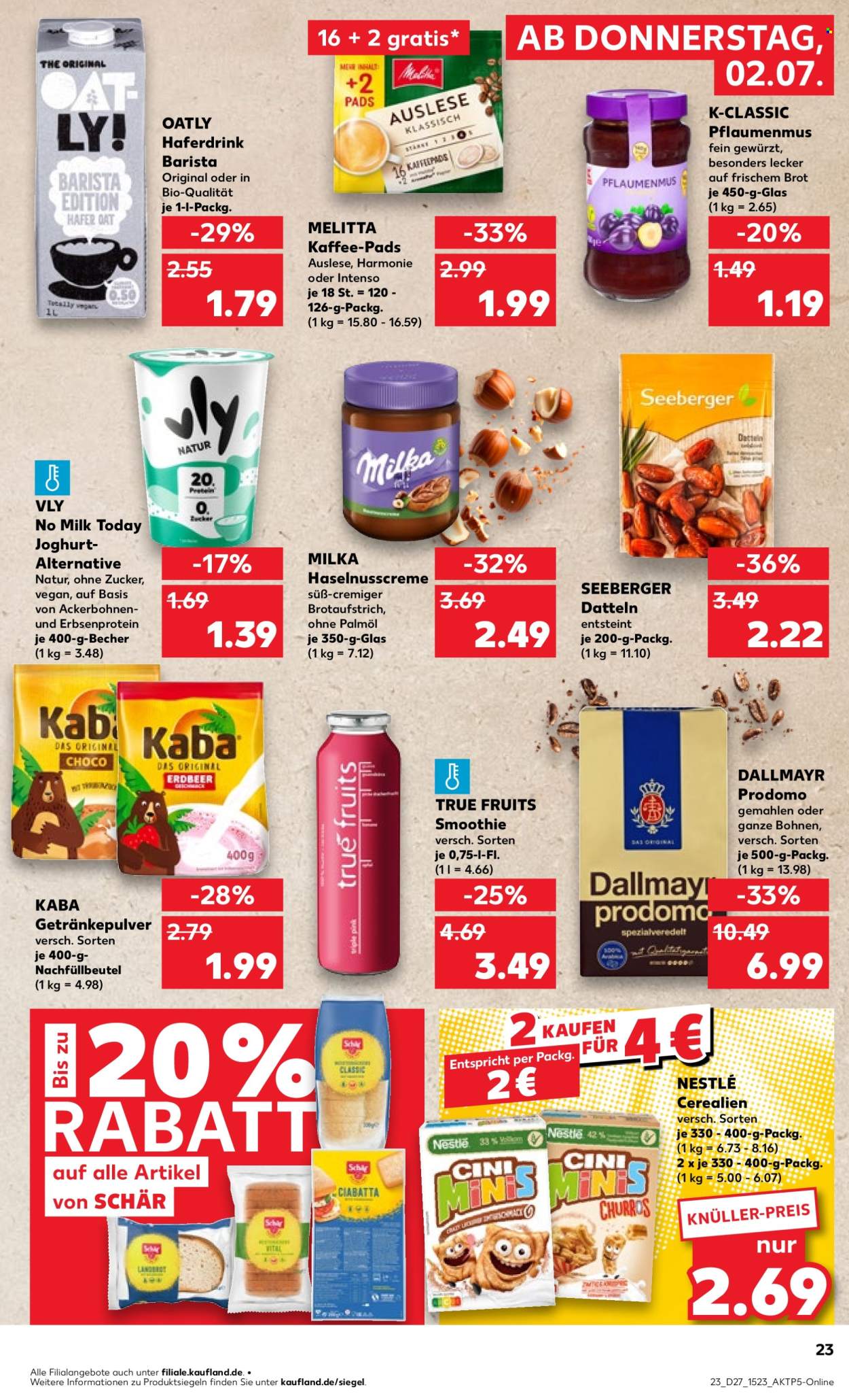 Kaufland Prospekte  - 2.7.2026 - 8.7.2026. Seite 23