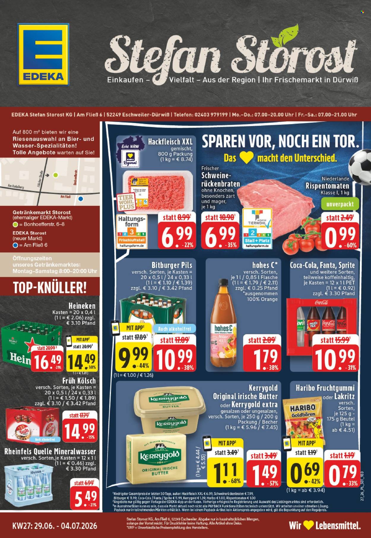 Edeka Prospekte  - 29.6.2026 - 4.7.2026. Seite 1