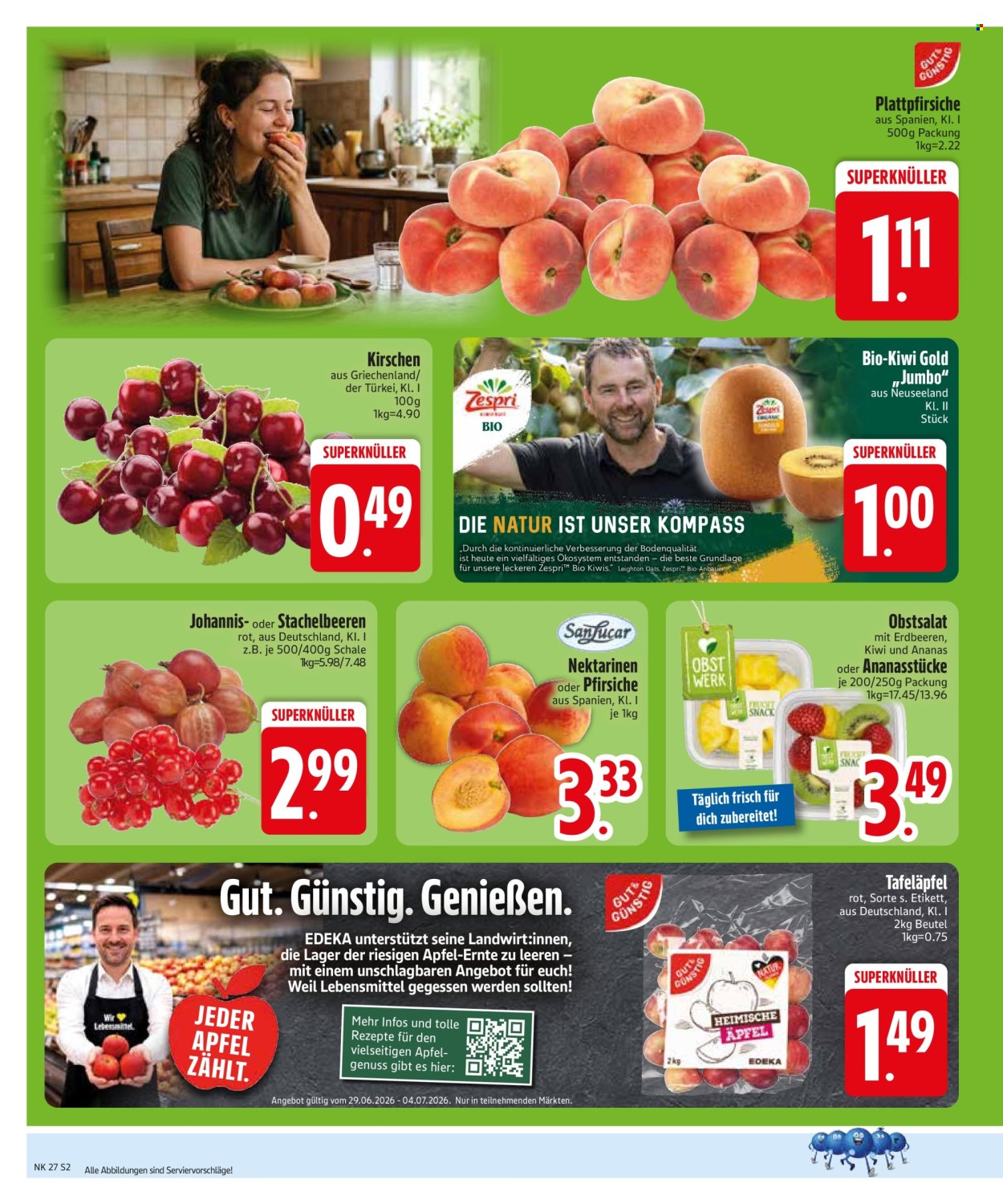 Edeka Prospekte  - 29.6.2026 - 4.7.2026. Seite 4