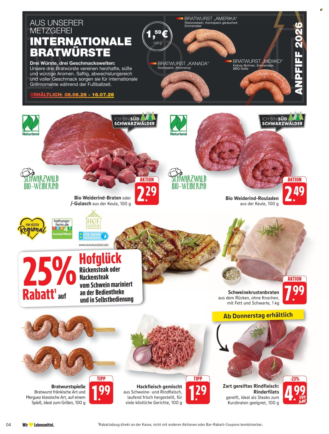 Edeka Prospekte  - 29.6.2026 - 4.7.2026. Seite 4