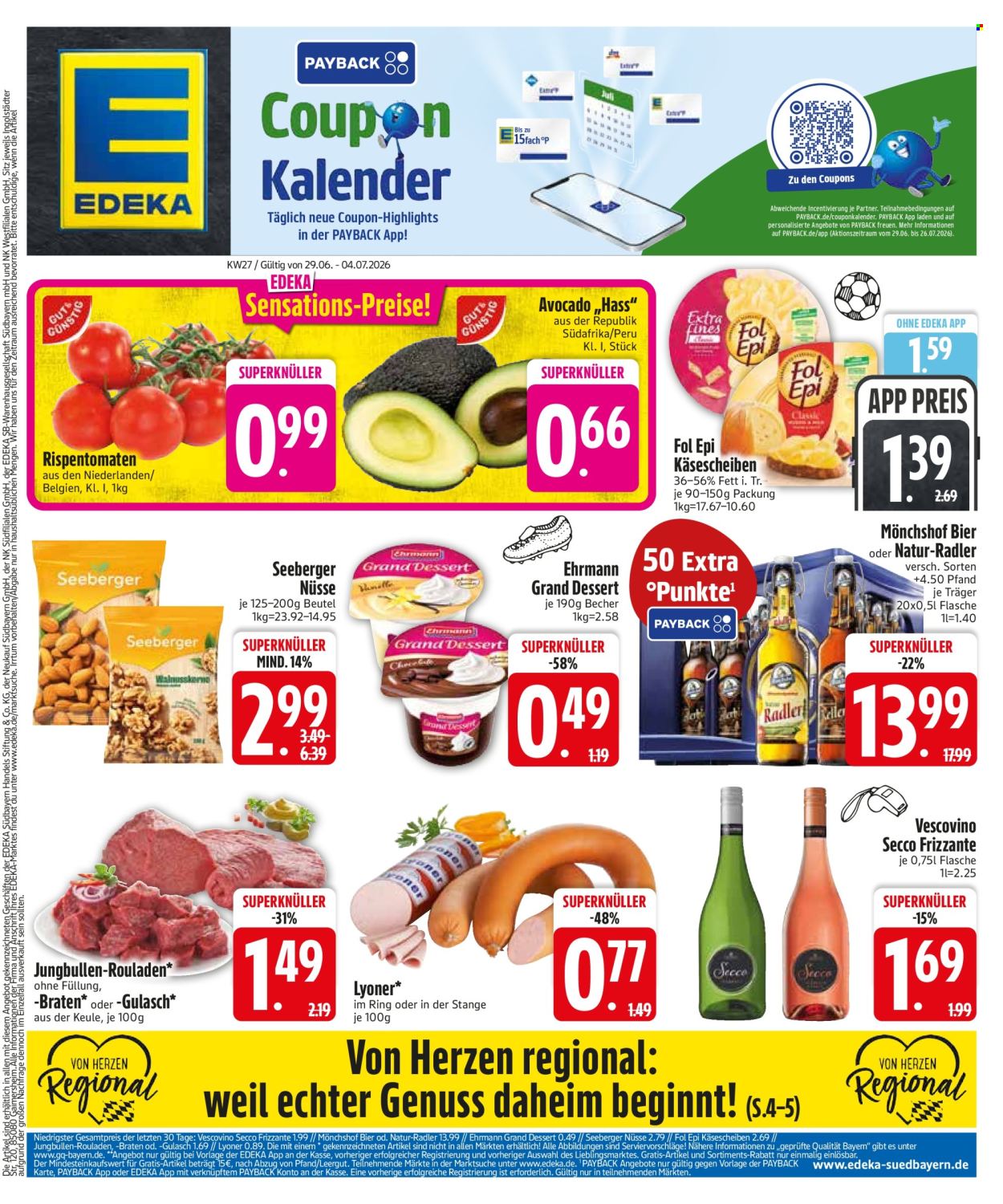 Edeka Prospekte  - 29.6.2026 - 4.7.2026. Seite 3