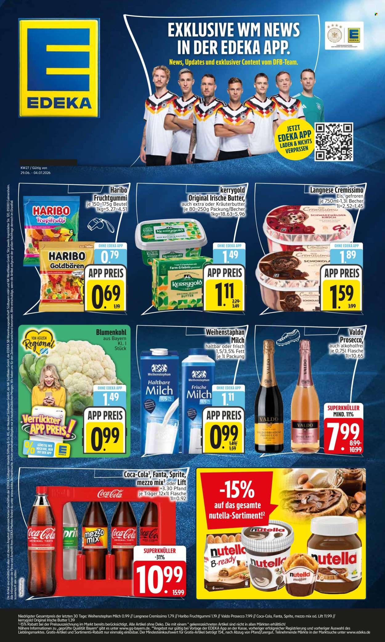 Edeka Prospekte  - 29.6.2026 - 4.7.2026. Seite 1