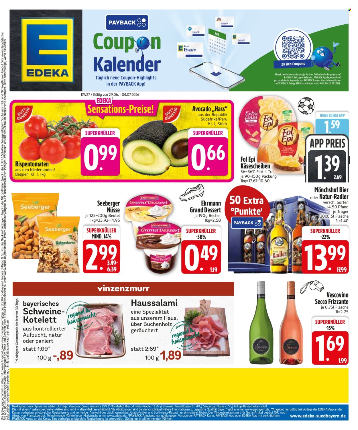Edeka Prospekte  - 29.6.2026 - 4.7.2026. Seite 3