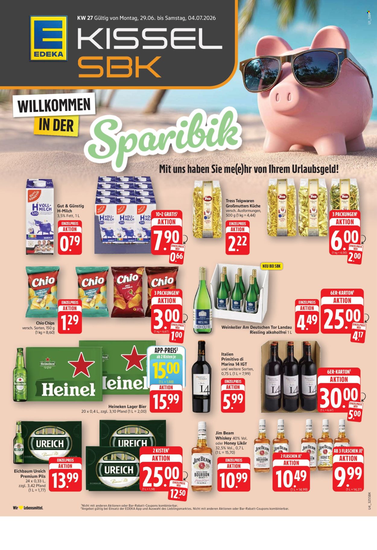 Edeka Prospekte  - 29.6.2026 - 4.7.2026. Seite 1
