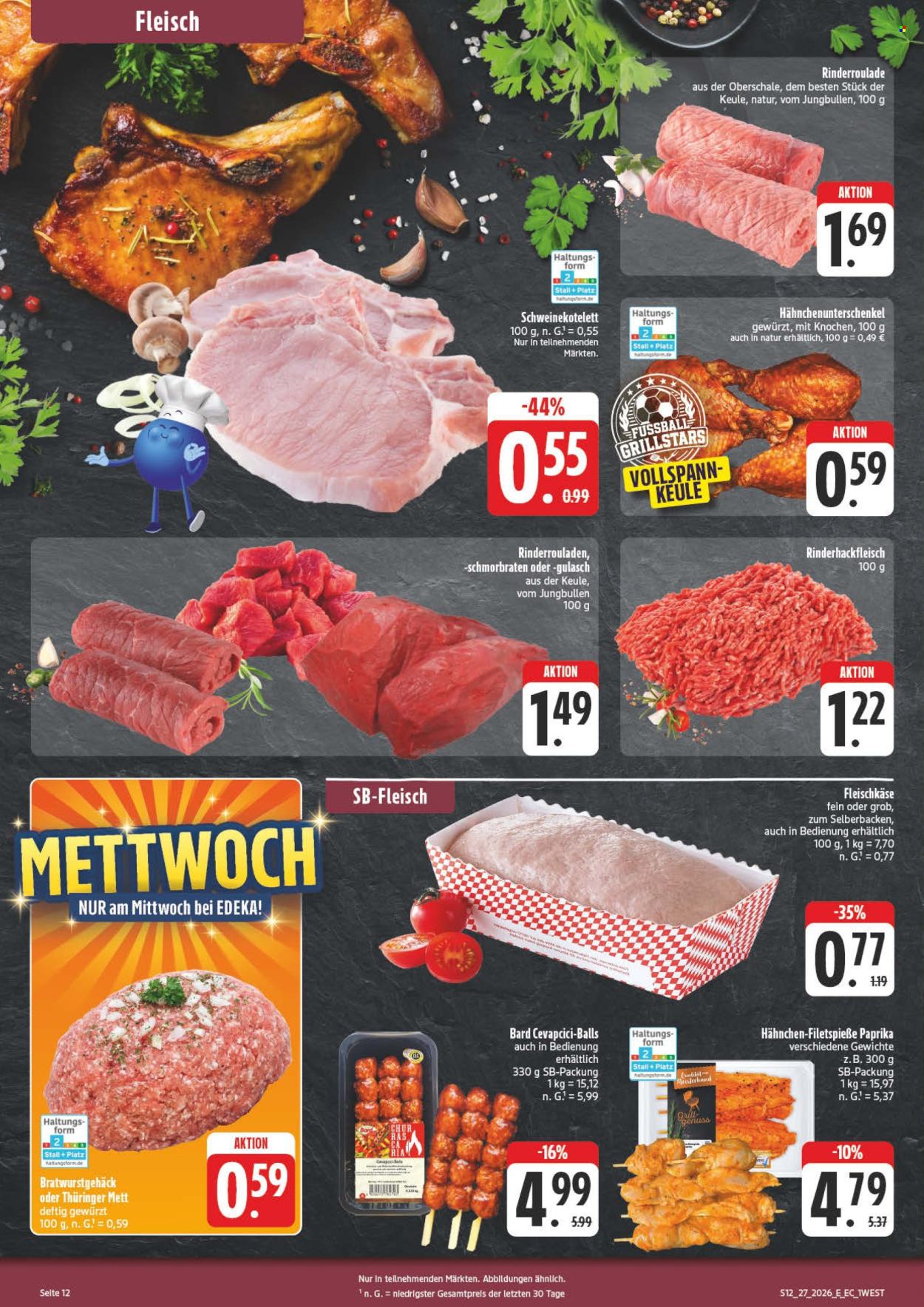 Edeka Prospekte  - 29.6.2026 - 4.7.2026. Seite 12