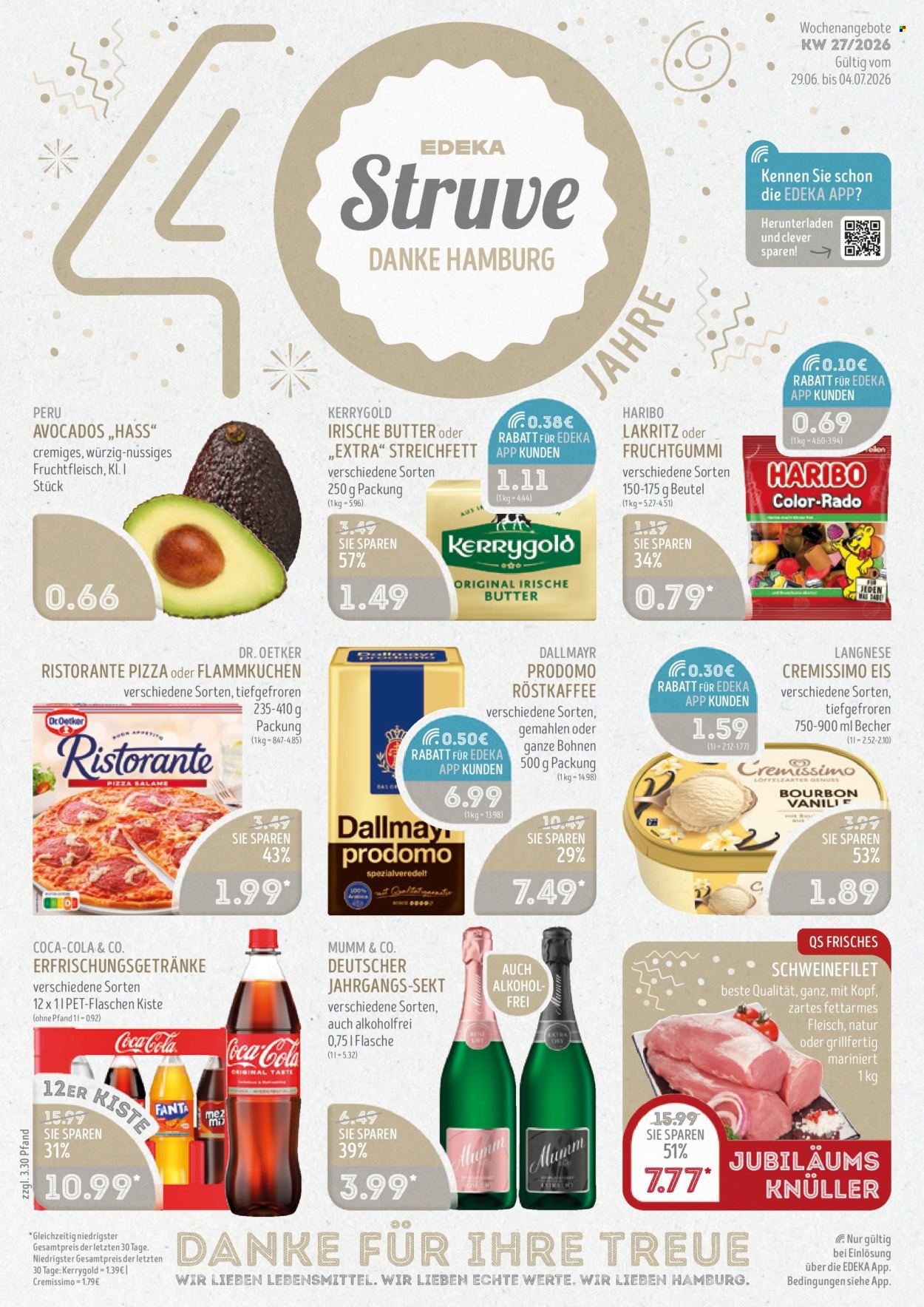 Edeka Prospekte  - 29.6.2026 - 4.7.2026. Seite 1