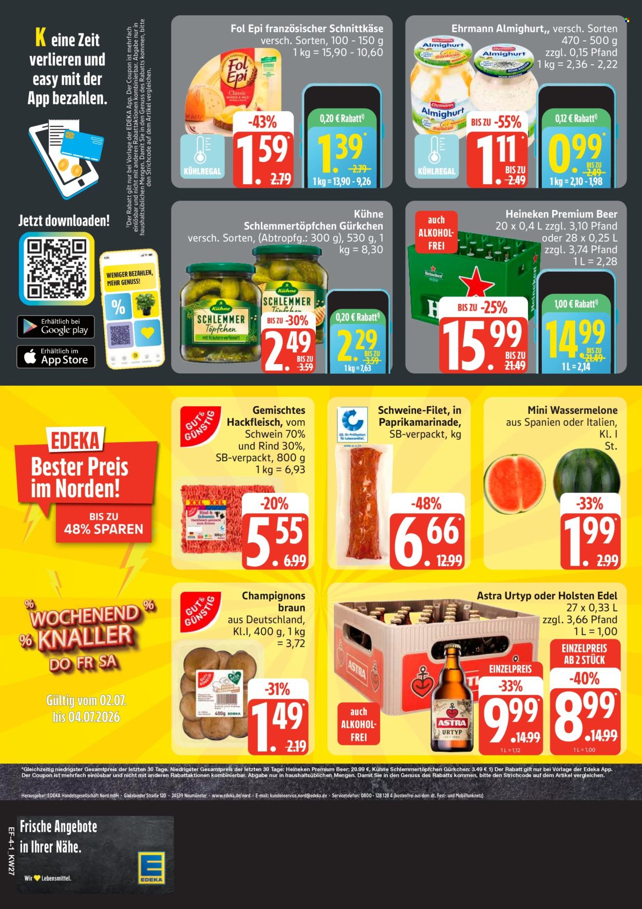 Edeka Prospekte  - 29.6.2026 - 4.7.2026. Seite 4